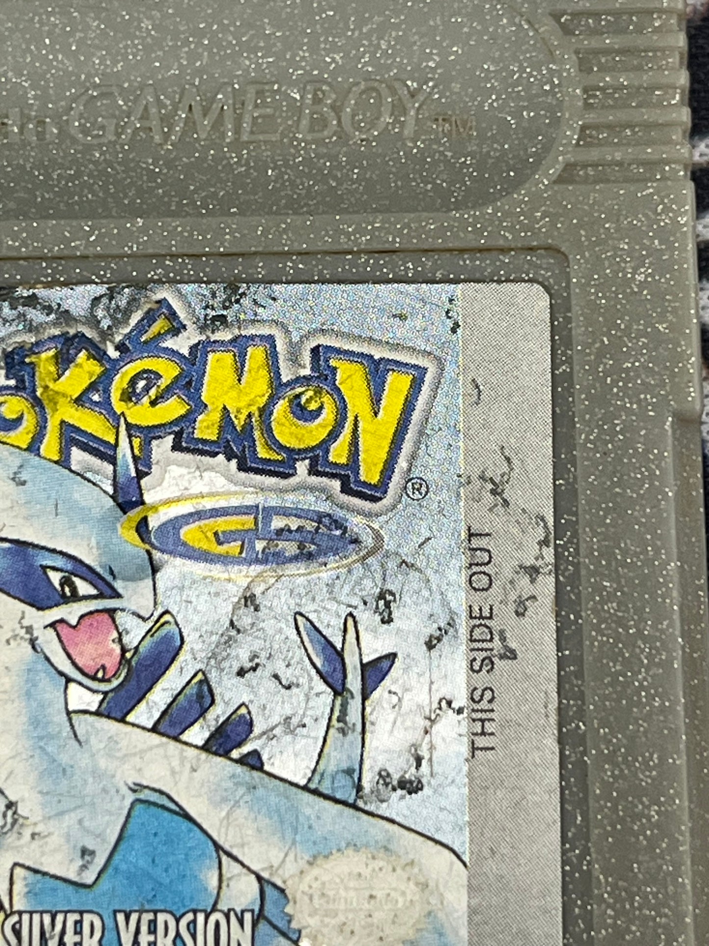 Pokémon Silver GBC Okay Label