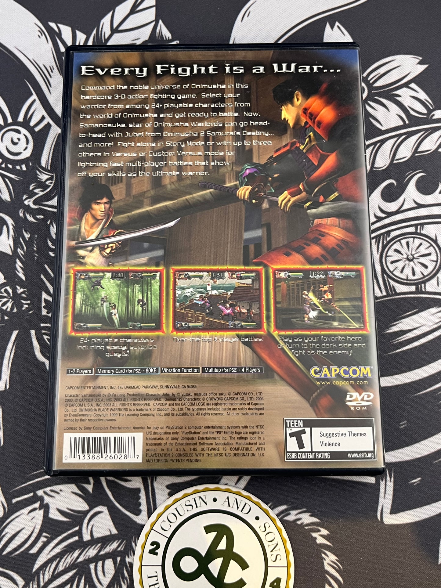 Onimusha Blade Warriors PS2 CIB