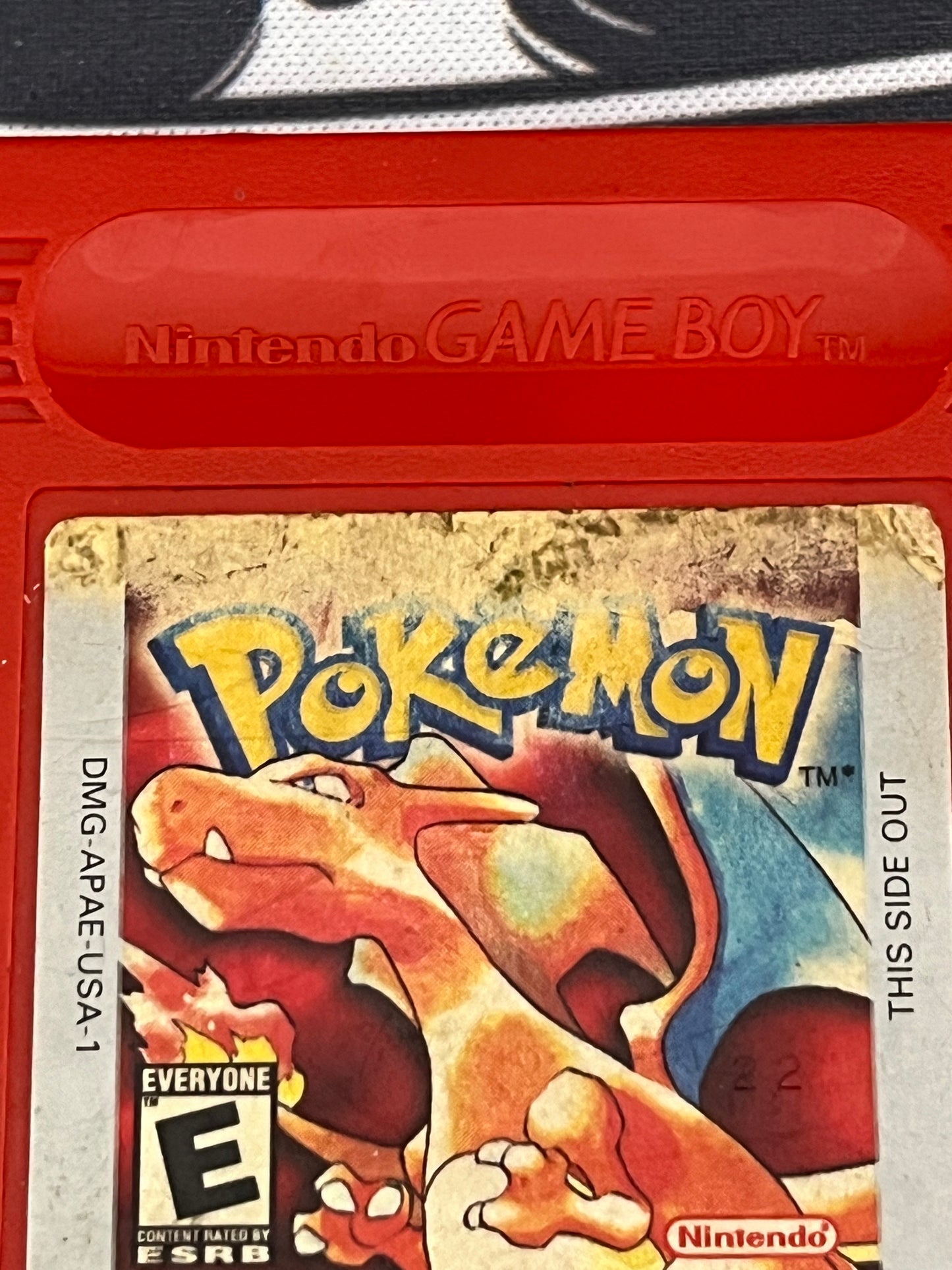 Pokémon Red GBC Okay Label