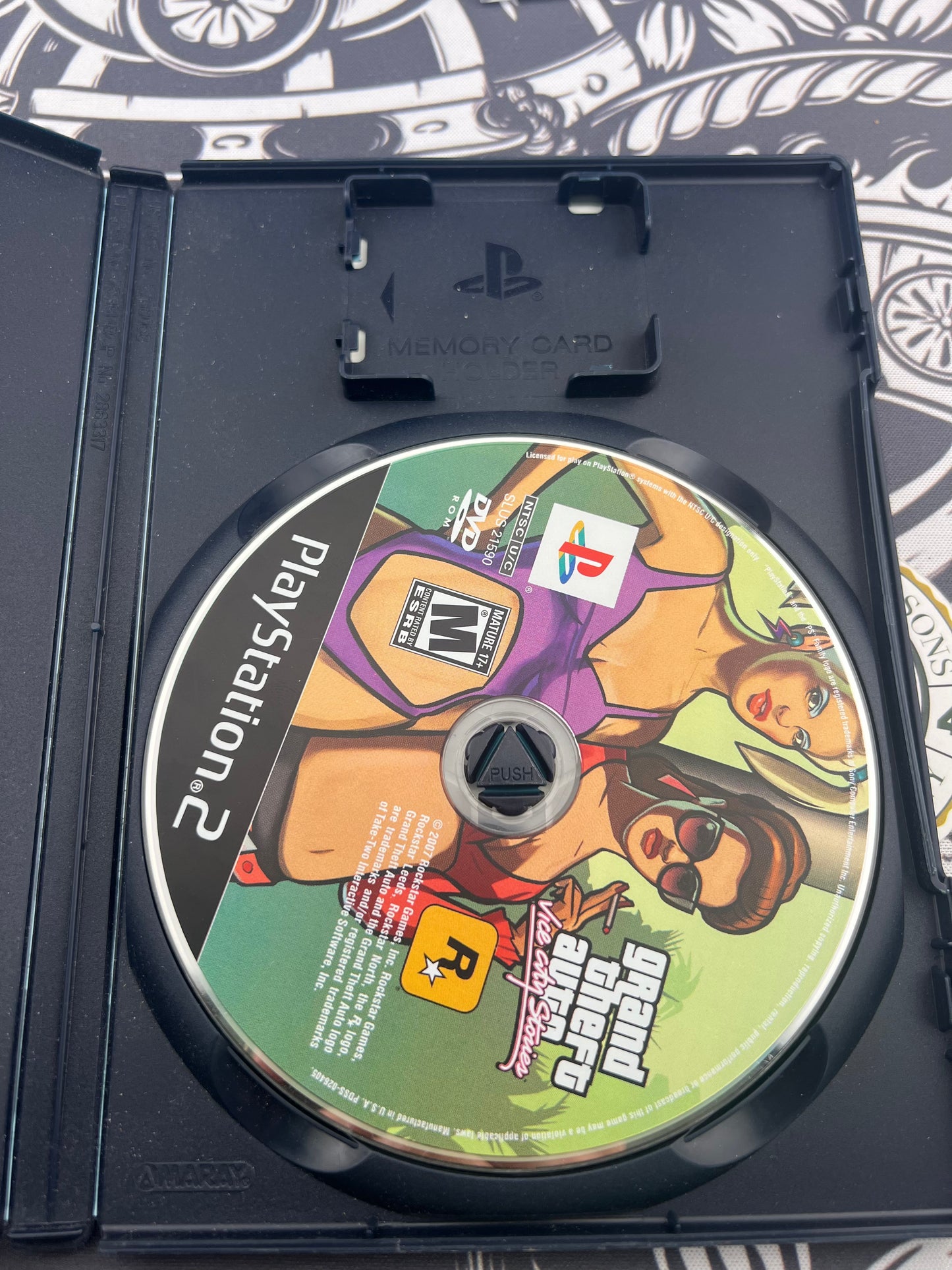 Grand Theft Auto Vice City Stories PS2 No Manual