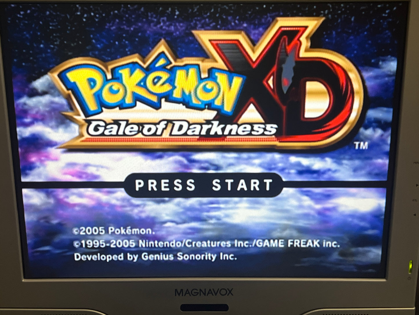 Pokémon XD Gale Of Darkness Gamecube No Manual