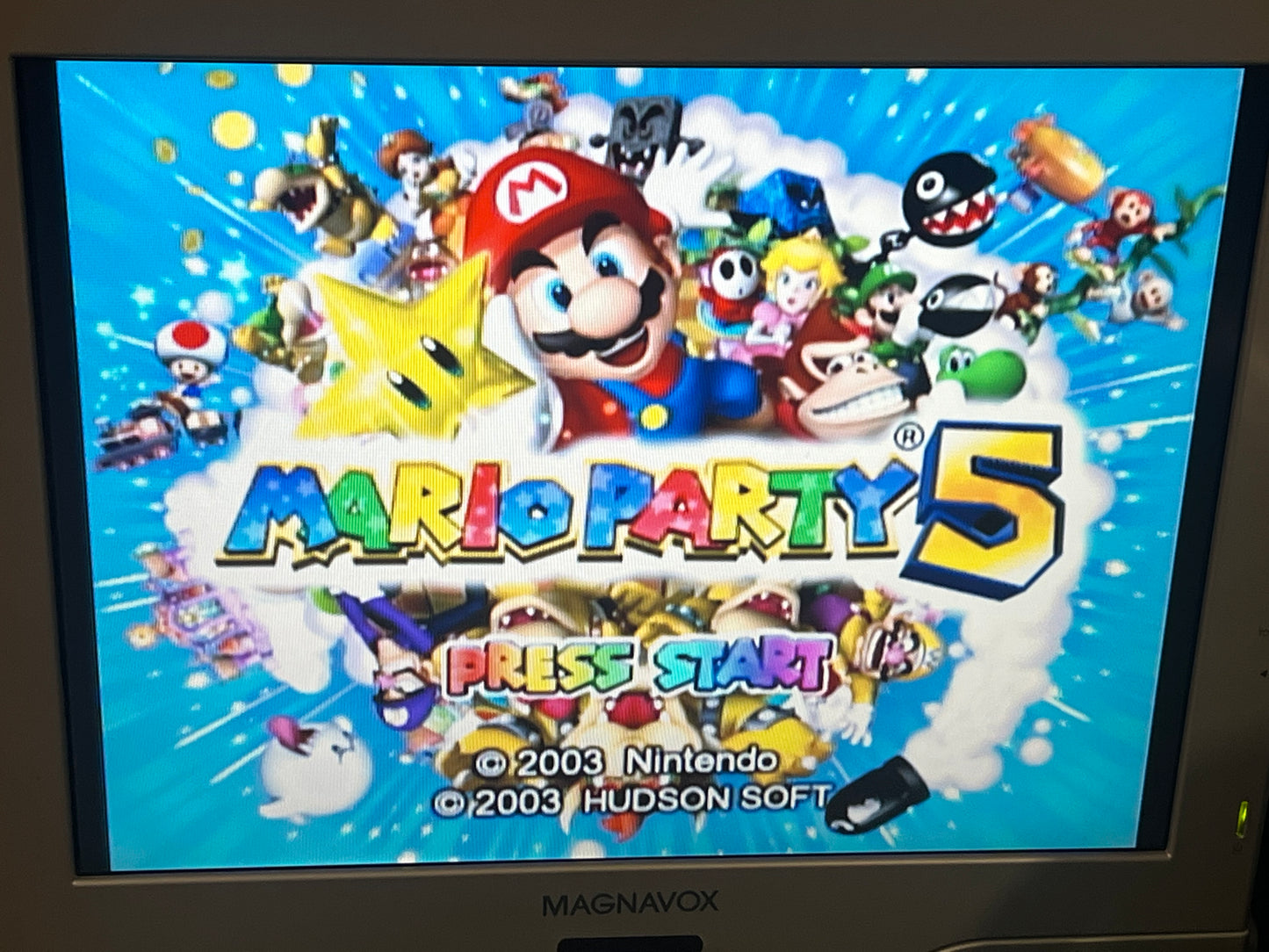 Mario Party 5 Gamecube Loose