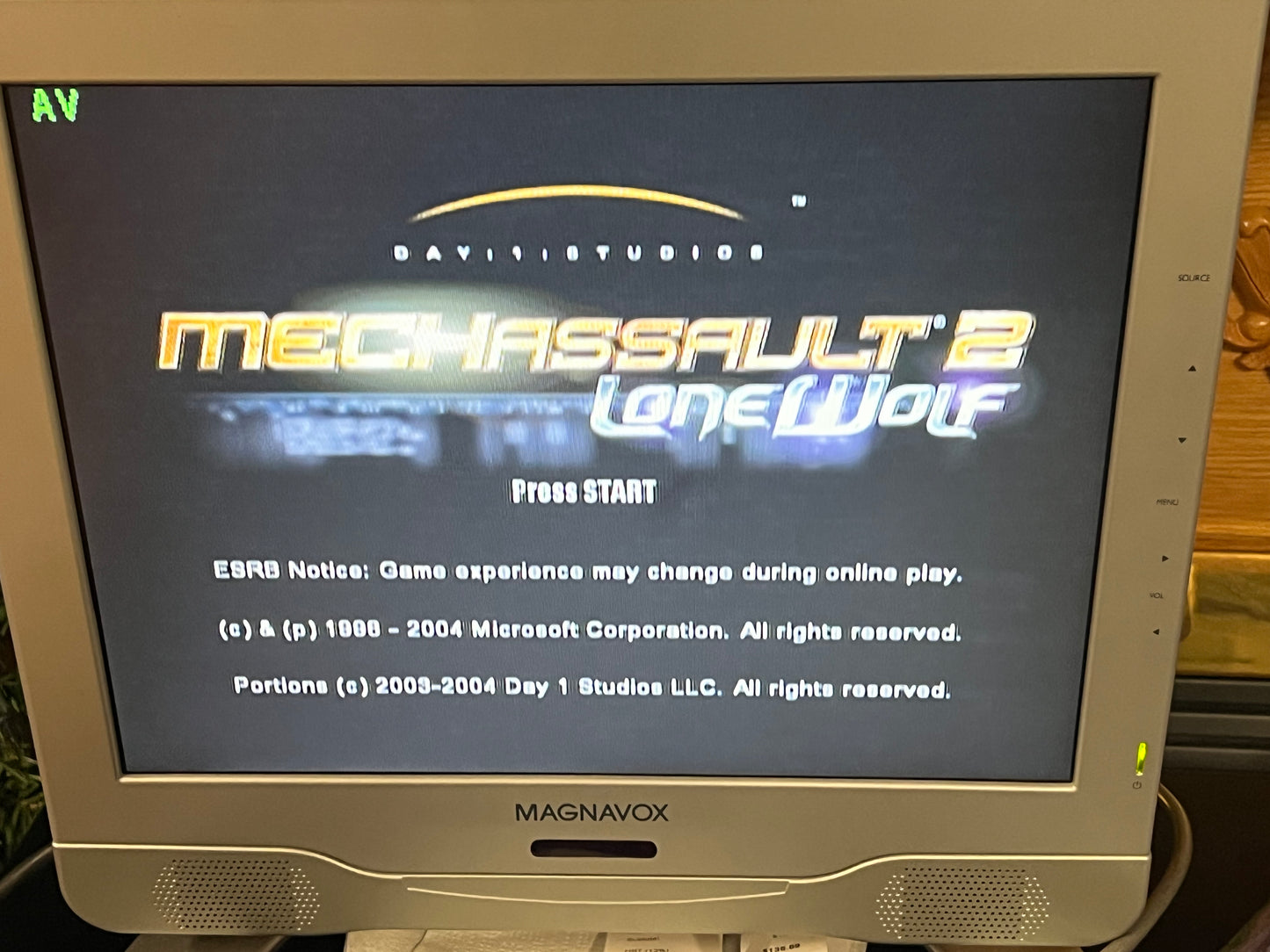 Mecha Assault 2 Lone Wolf Xbox CIB