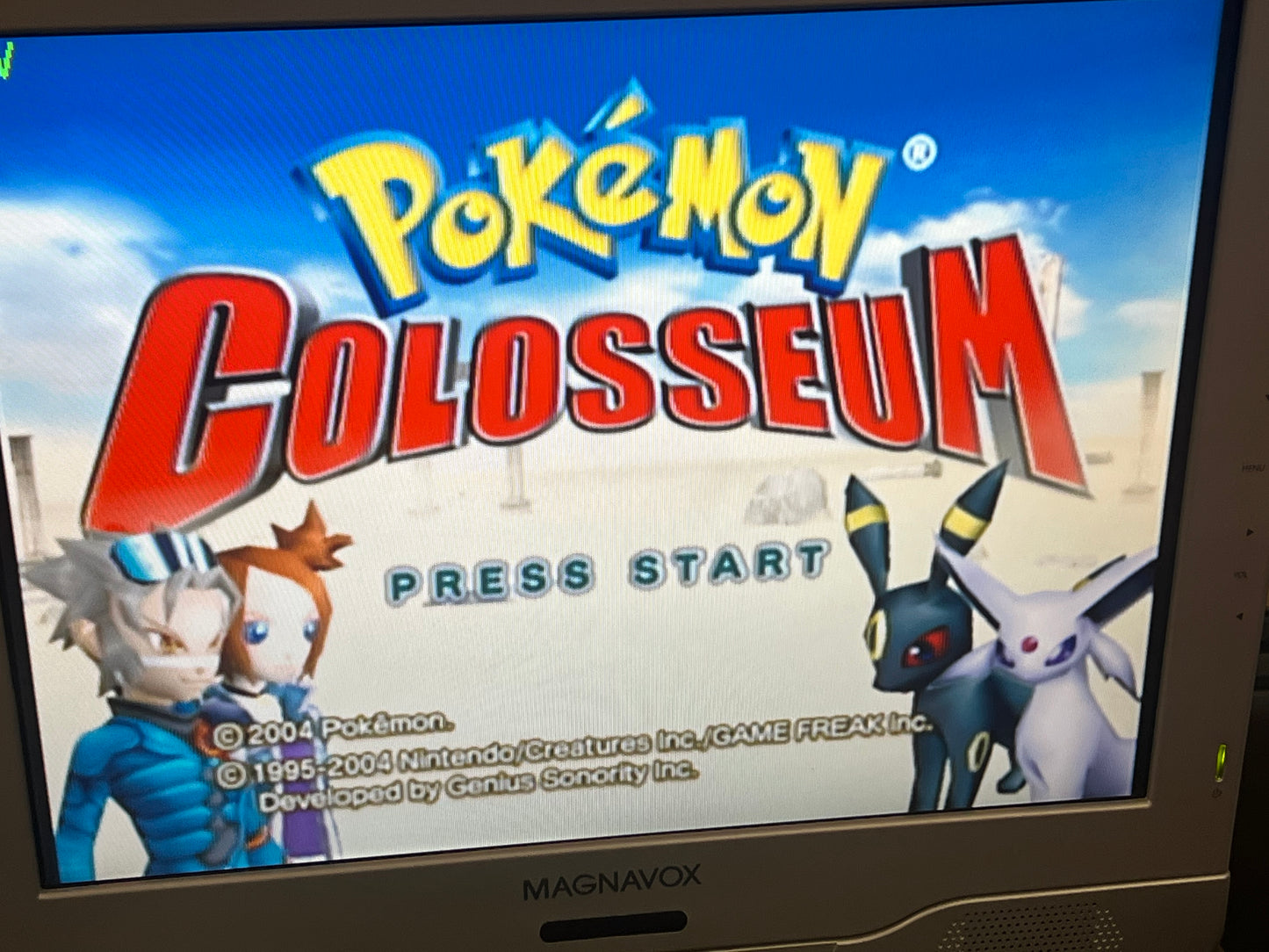 Pokémon Colosseum GameCube CIB with inserts