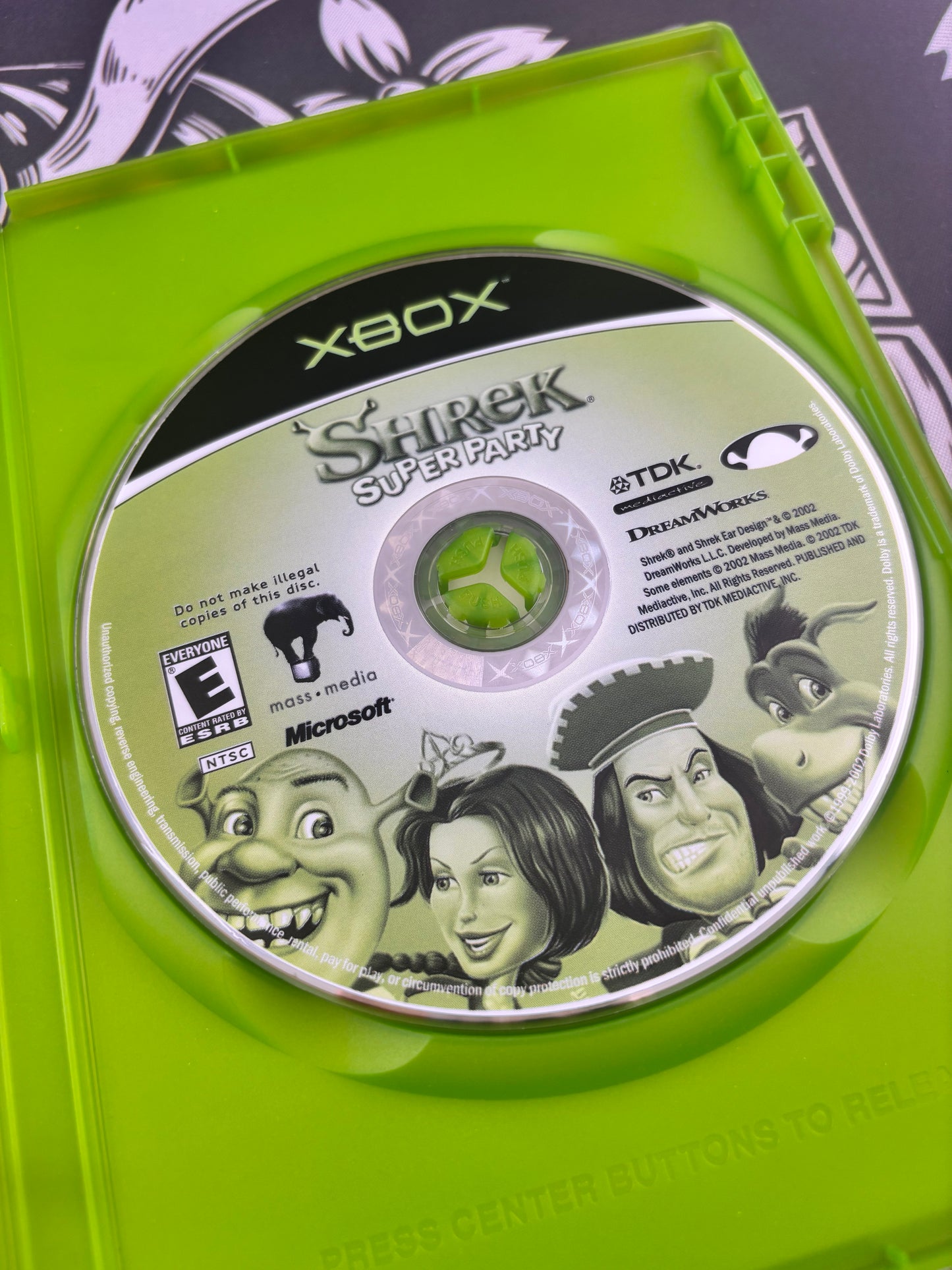 Shrek Super Party Xbox CIB