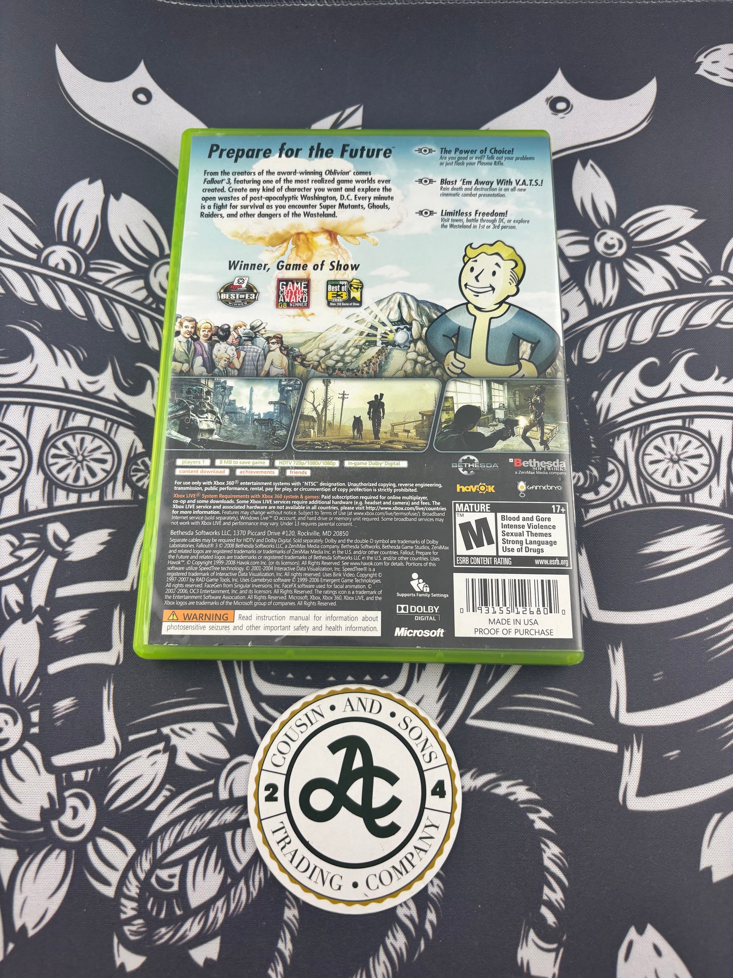 Fallout 3 Xbox 360 CIB