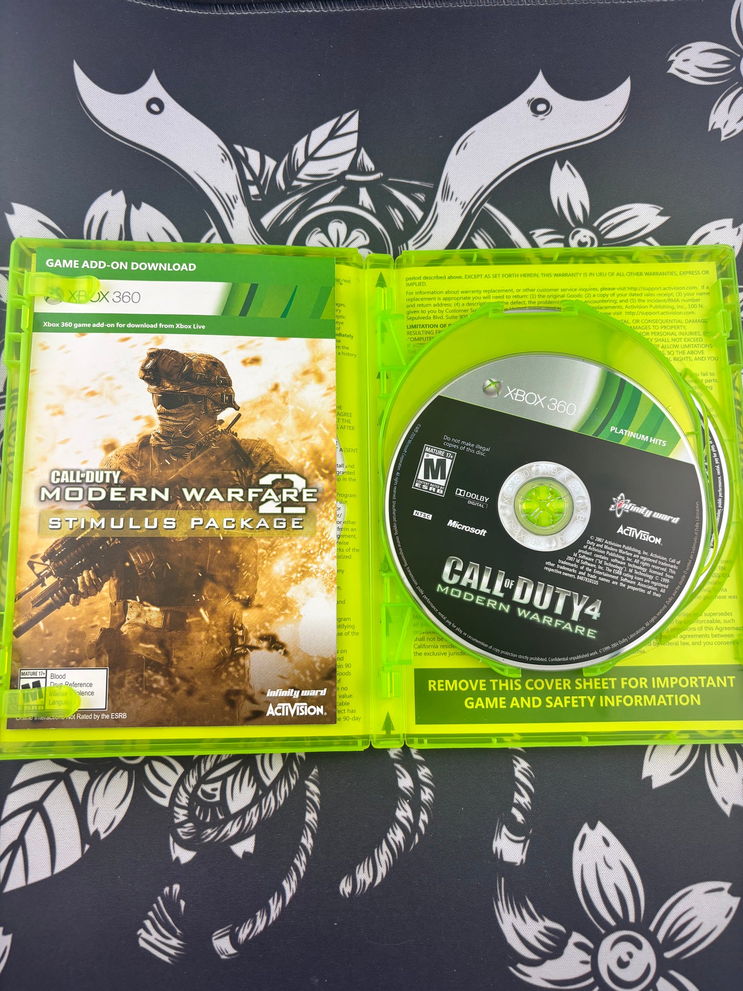 Call of Duty Modern warfare Collection Xbox 360 CIB