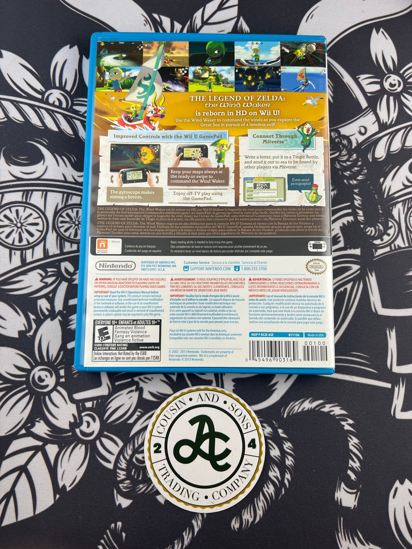 Windwaker Wii U CIB