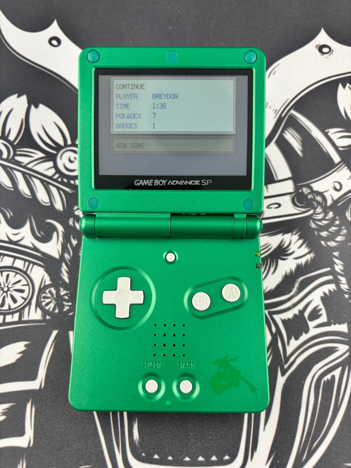 Pokémon Firered GBA no Label