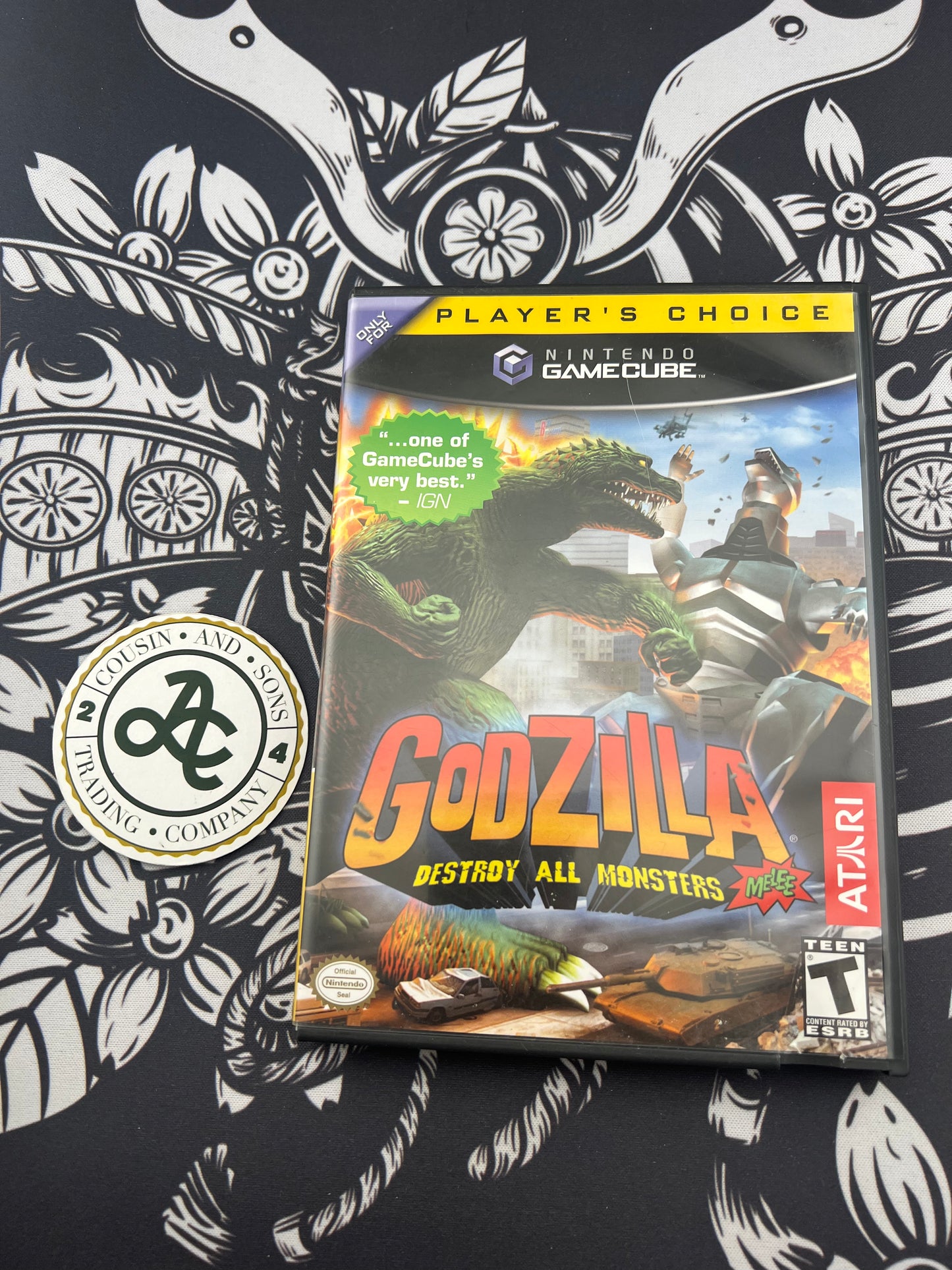 Godzilla All Monster Melee GameCube Player Choice CIB