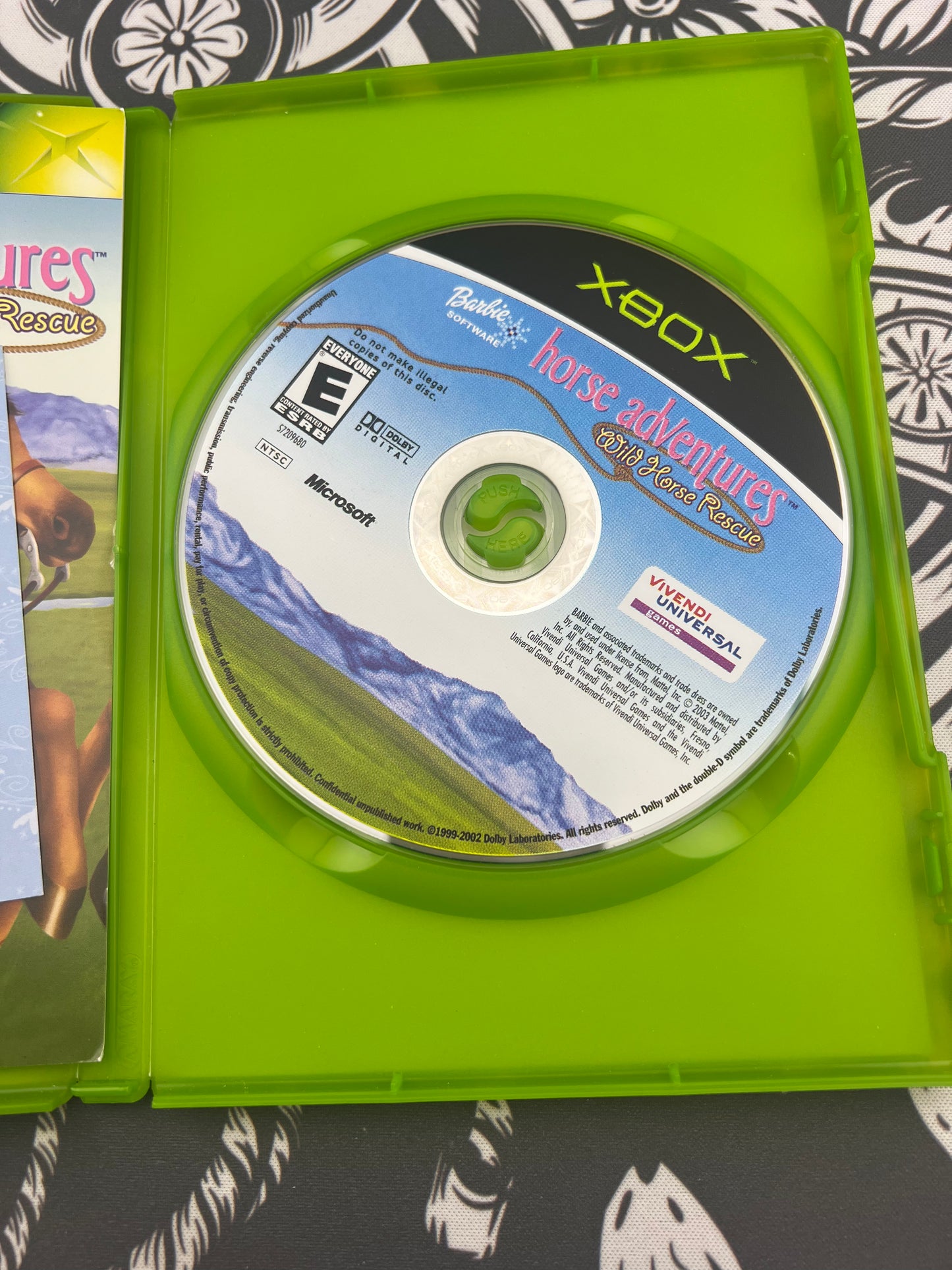 Barbie Horse Adventures Wild Horse rescue Xbox CIB