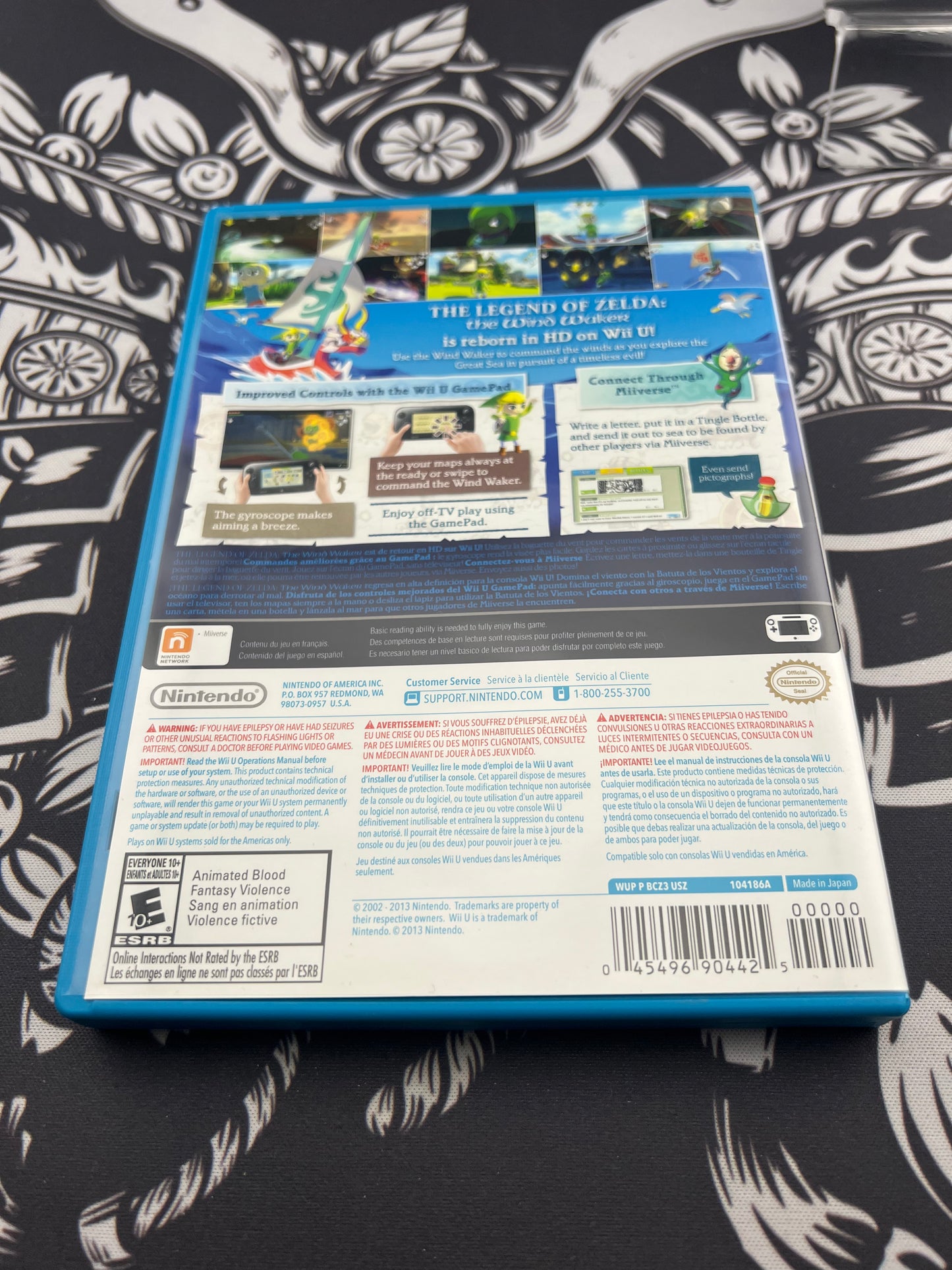 Zelda Windwaker NS WII U CIB