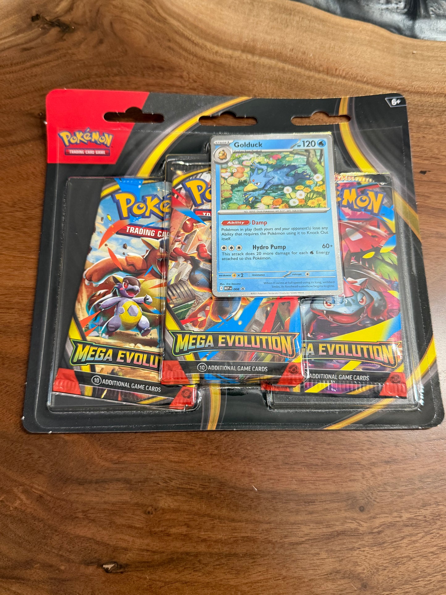 Mega Evolution 3 Pack Blister - Golduck