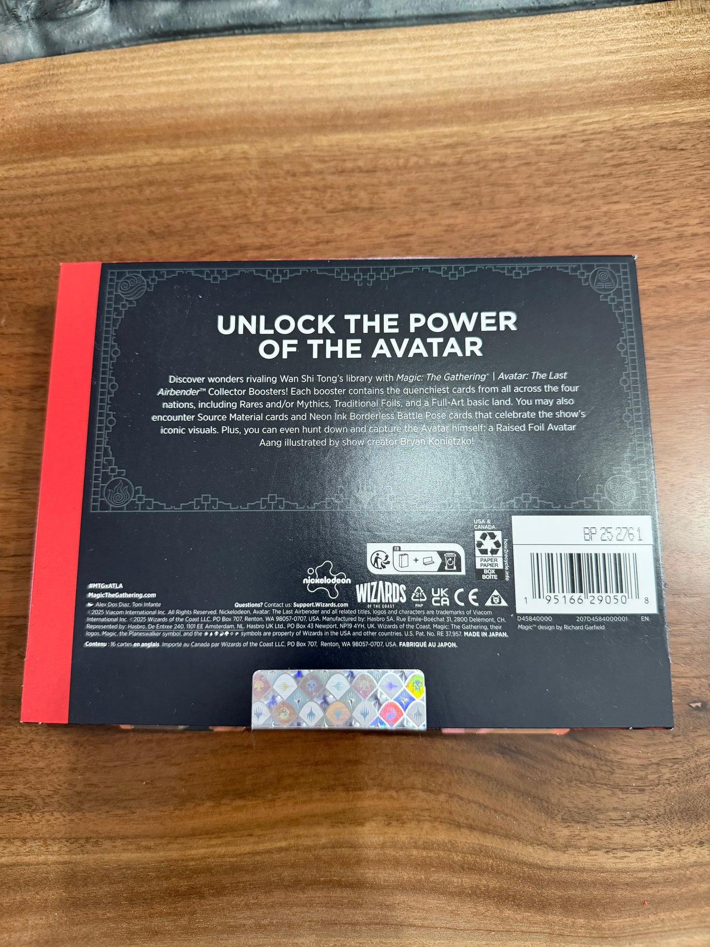 Avatar Collector Booster Sleeve