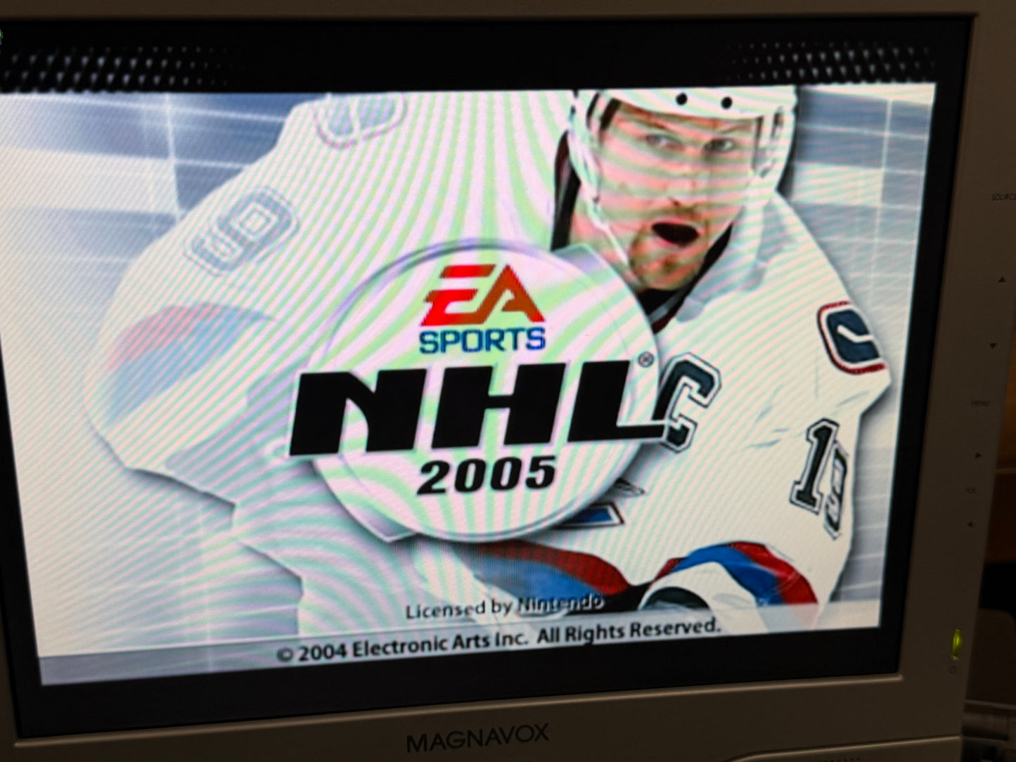 NHL 2005 GameCube No Manual