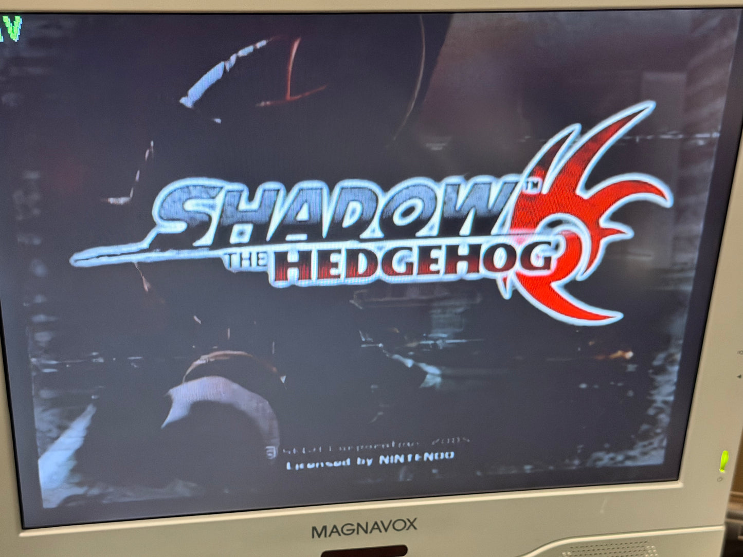 Shadow the Hedgehog Player Choice GameCube CIB