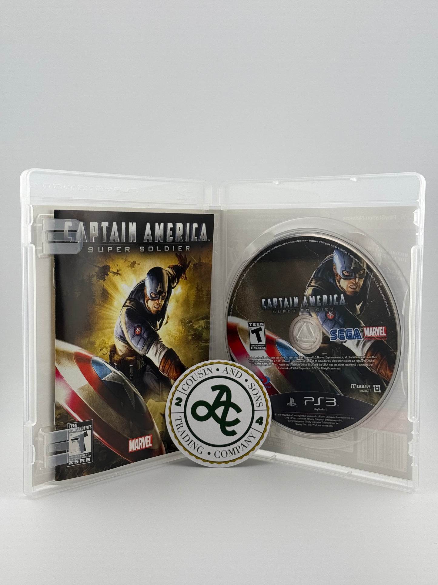Captain America Super Solider PS3 CIB