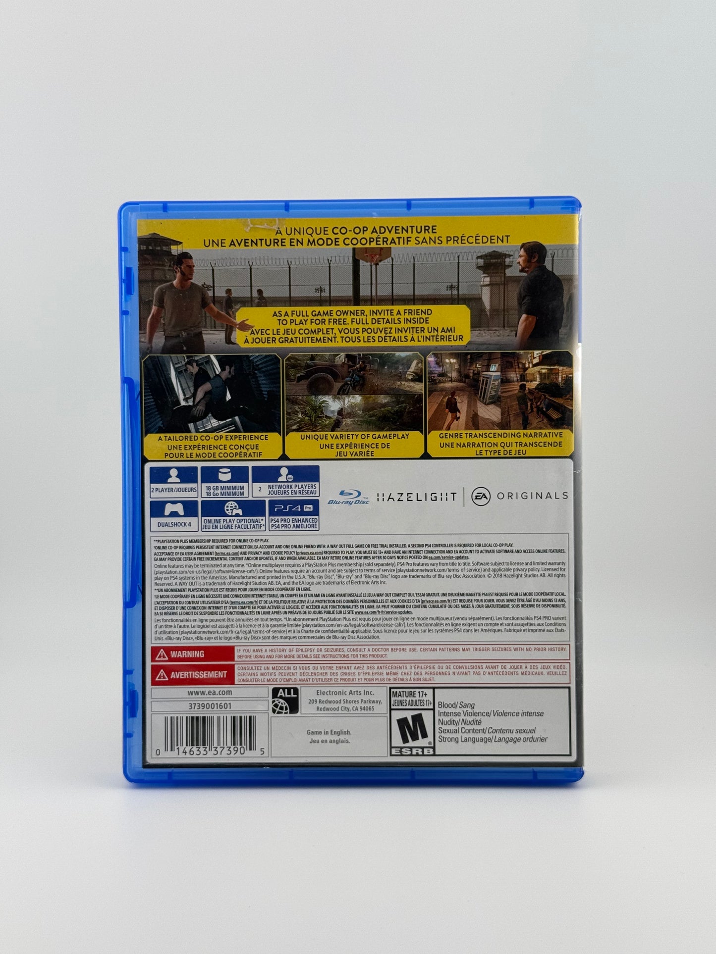 A Way Out PS4 CIB