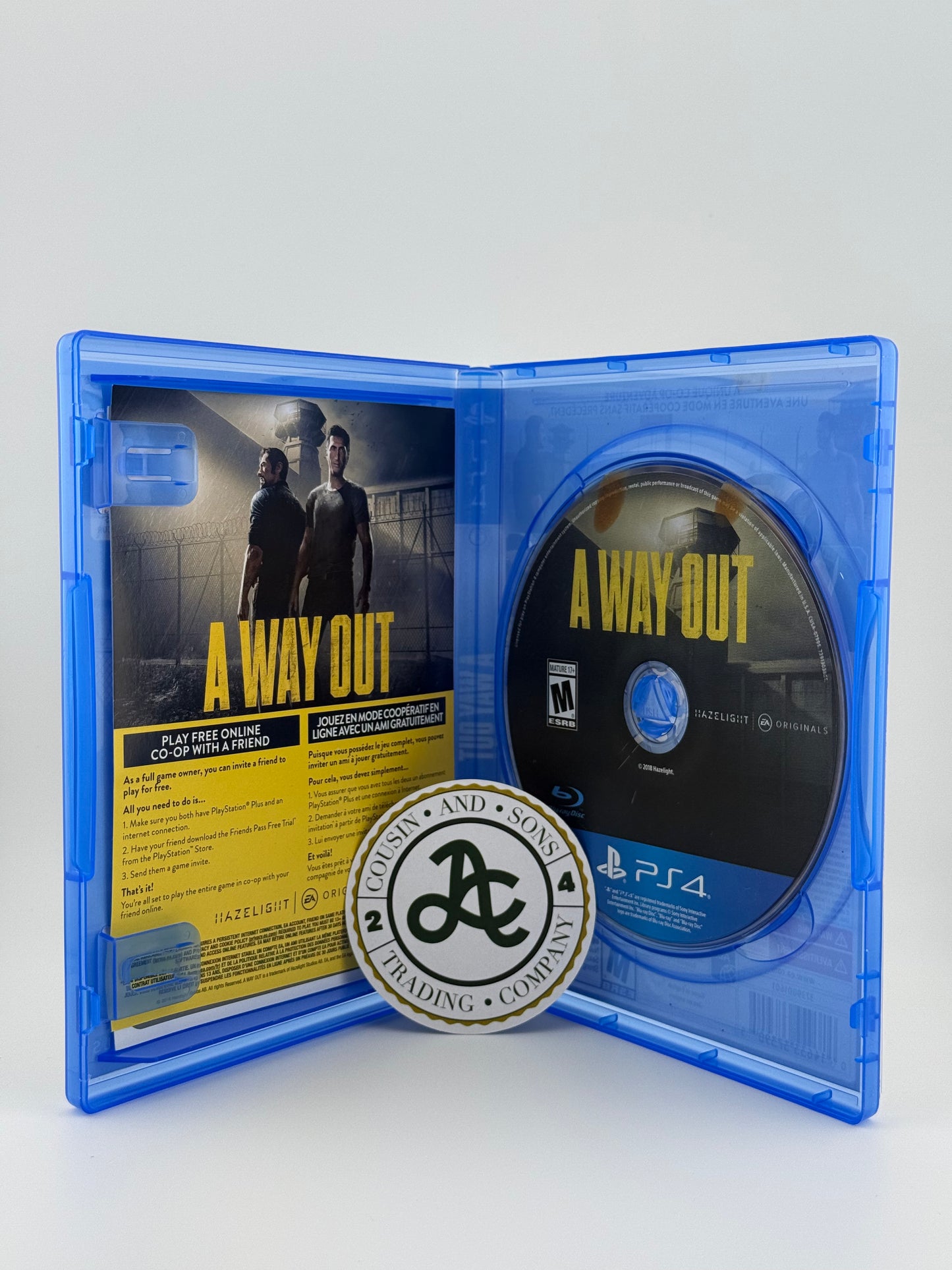 A Way Out PS4 CIB