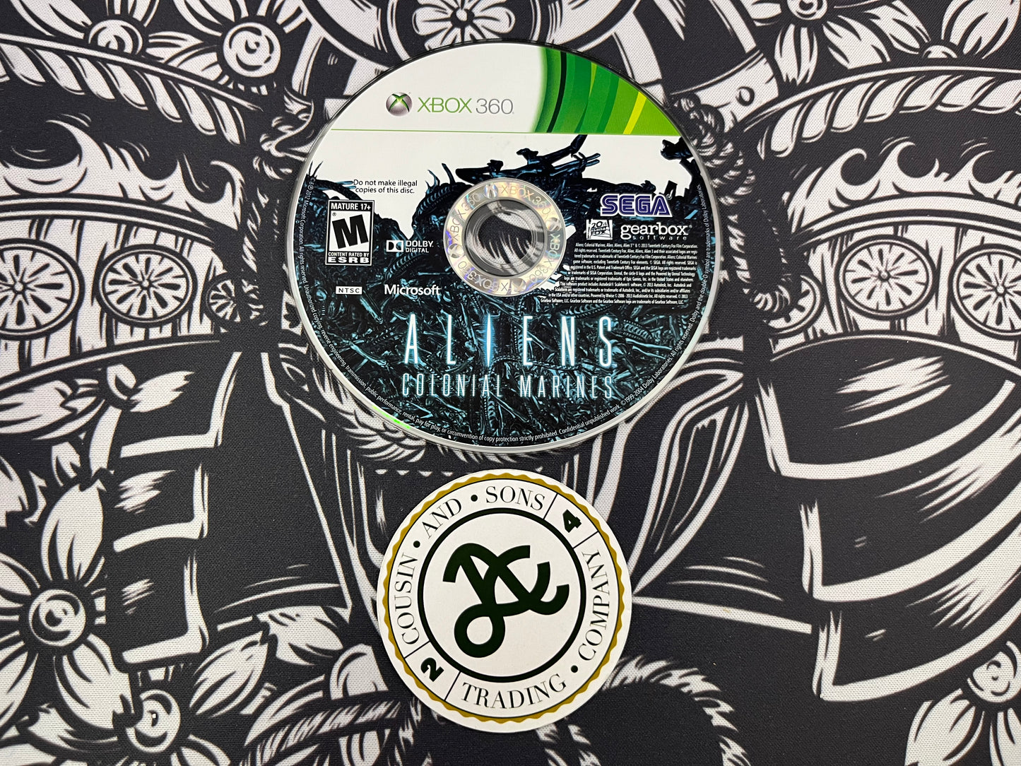 Aliens Colonial Marines Xbox 360 Loose Disc