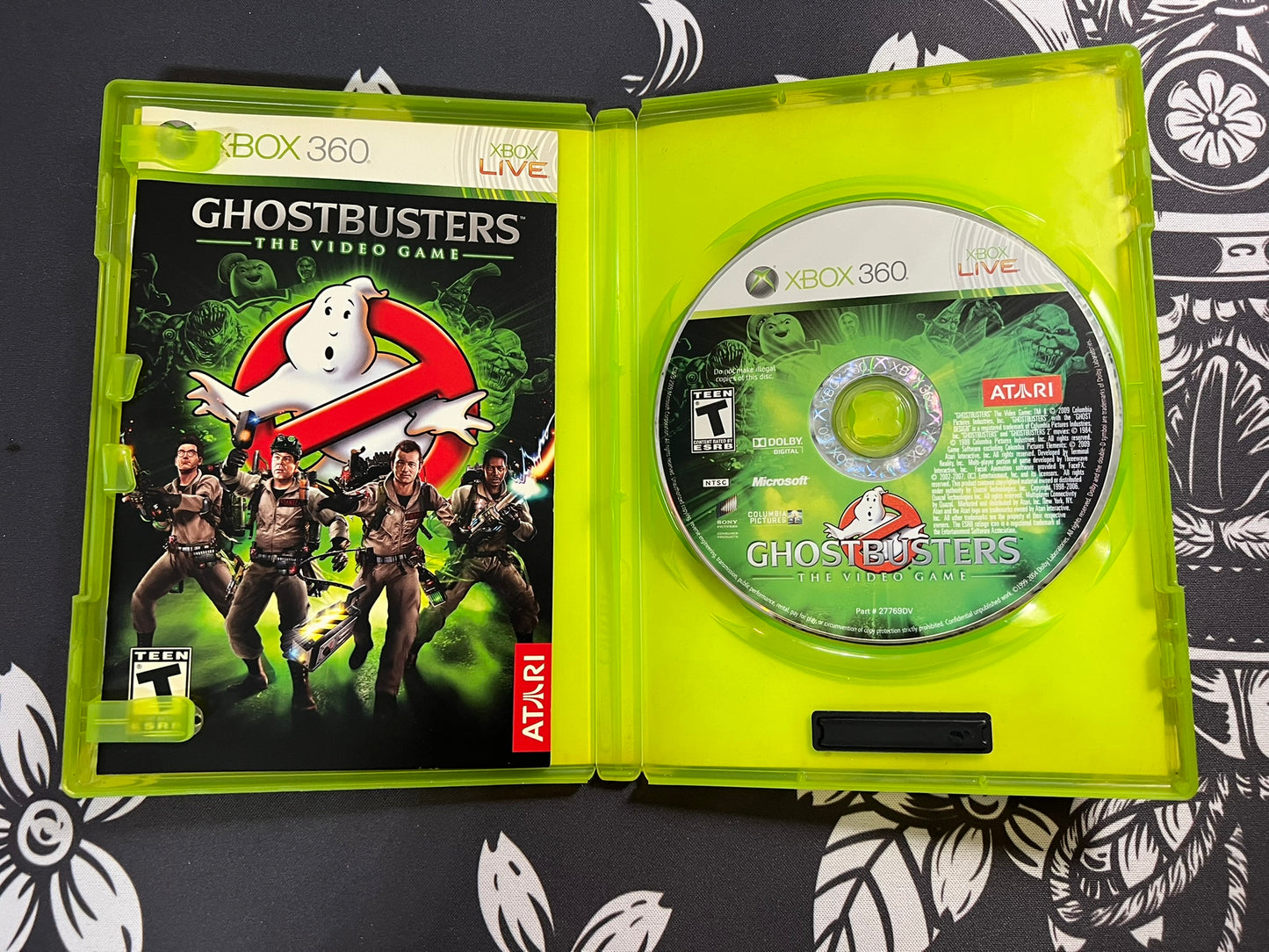 Ghostbusters: The Video Game (Microsoft Xbox 360, 2009) Complete W/ Manual