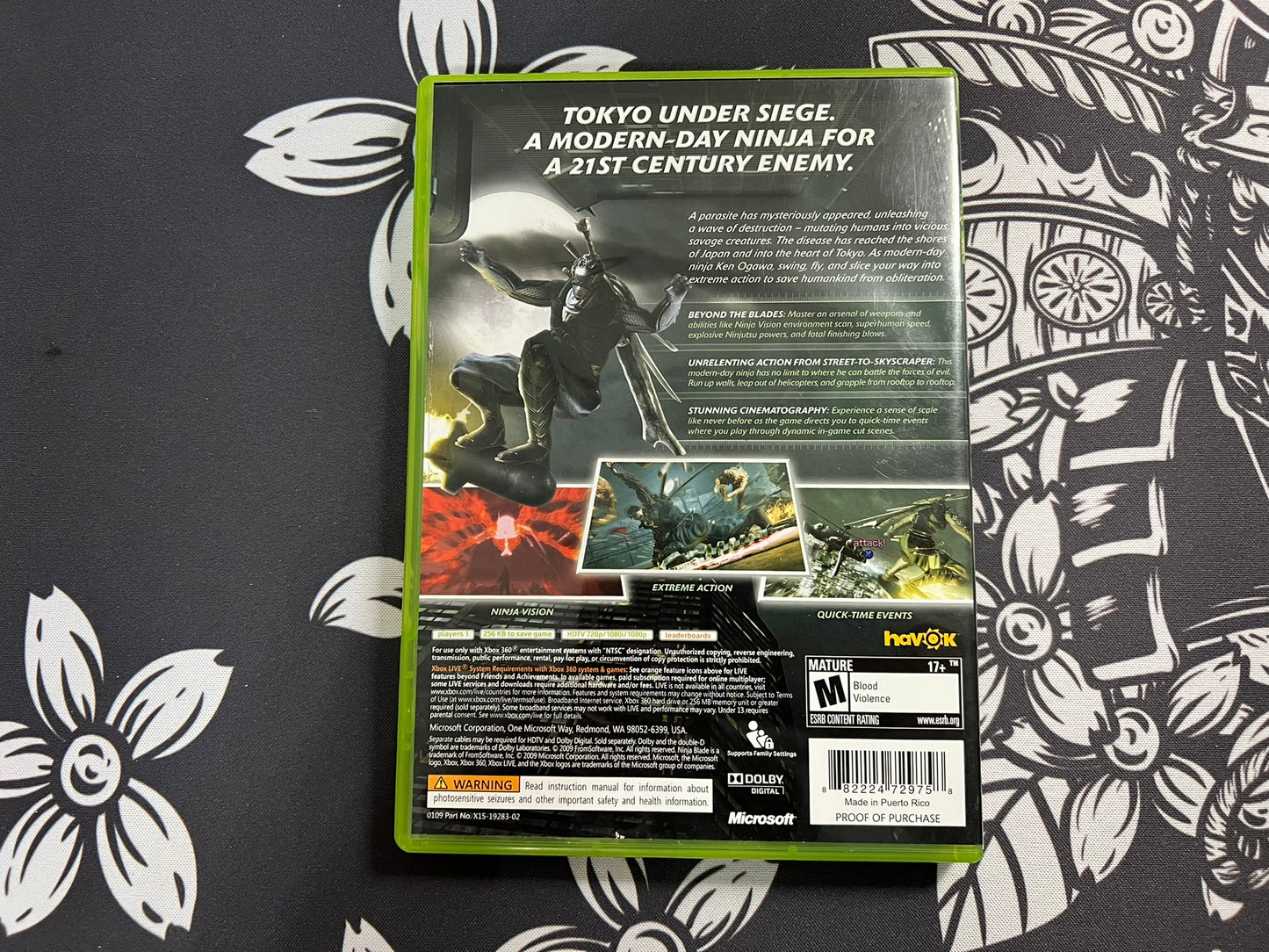 Ninja Blade Xbox 360