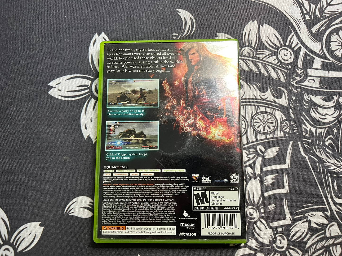 The Last Remnant Xbox 360 CIB