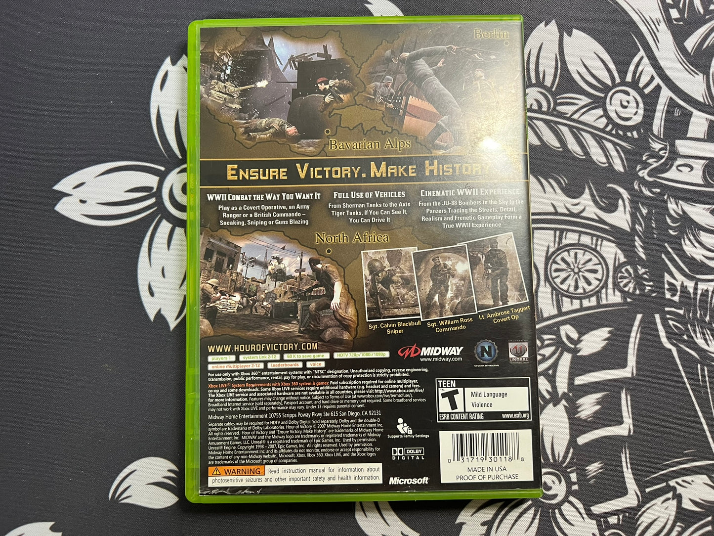 Hour Of Victory Xbox 360