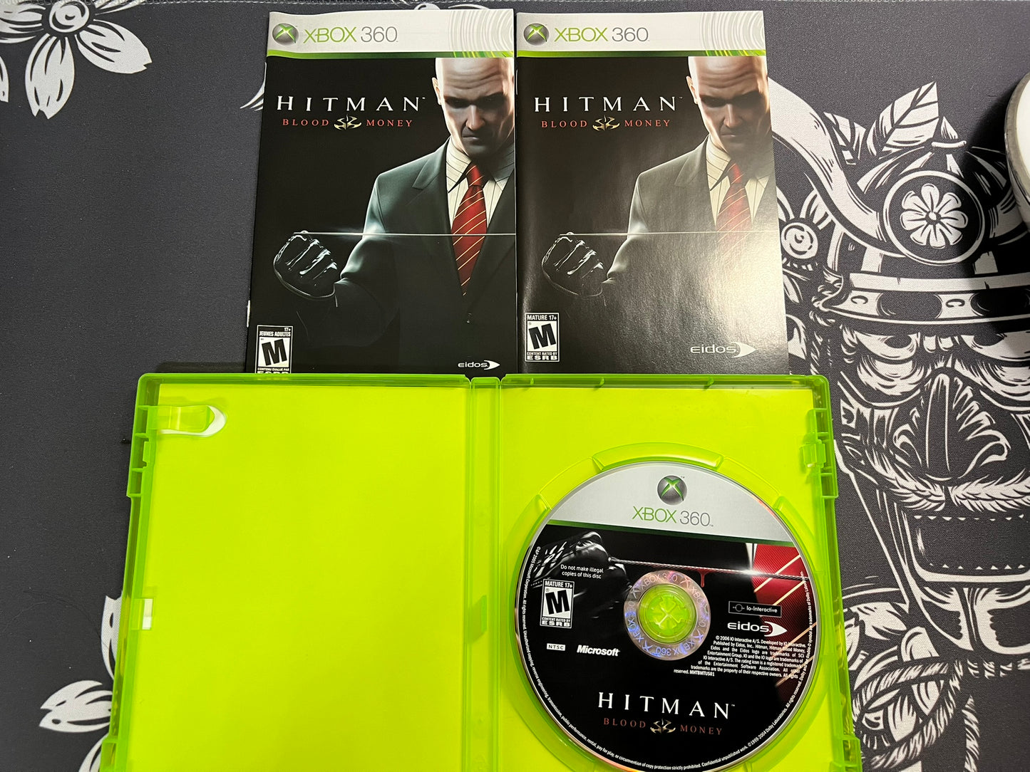 Hitman: Blood Money (Microsoft Xbox 360, 2006) Complete W/ Manual