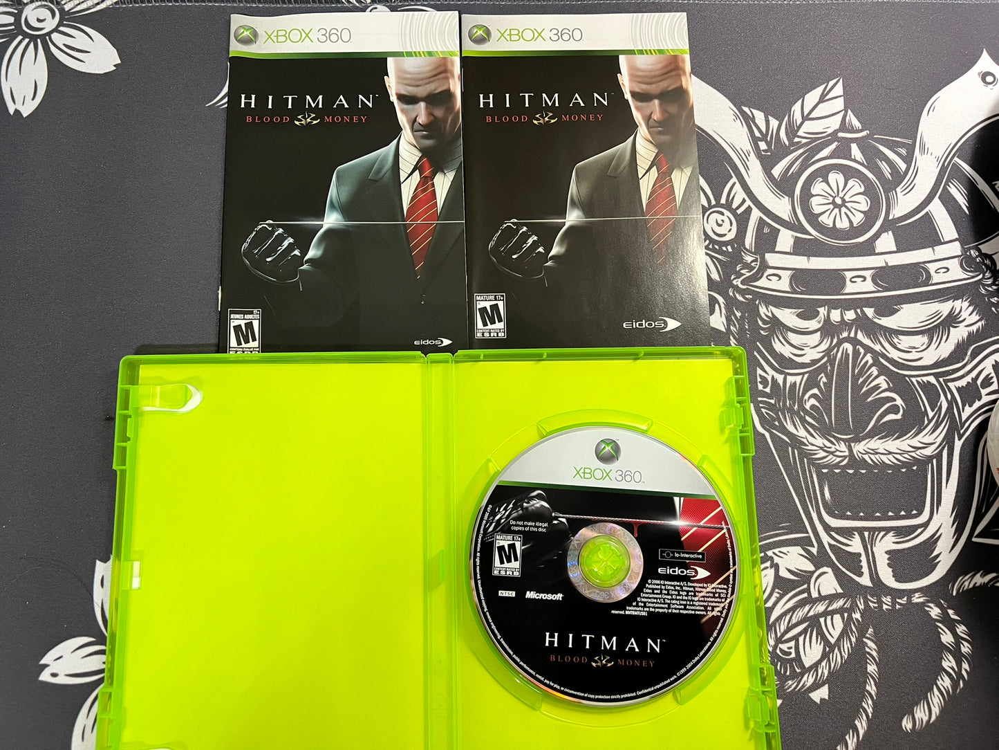 Hitman: Blood Money (Microsoft Xbox 360, 2006) Complete W/ Manual