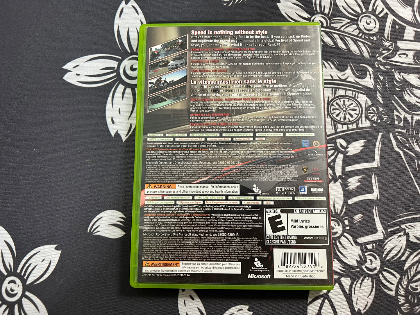 Project Gotham Racing 4 Xbox 360