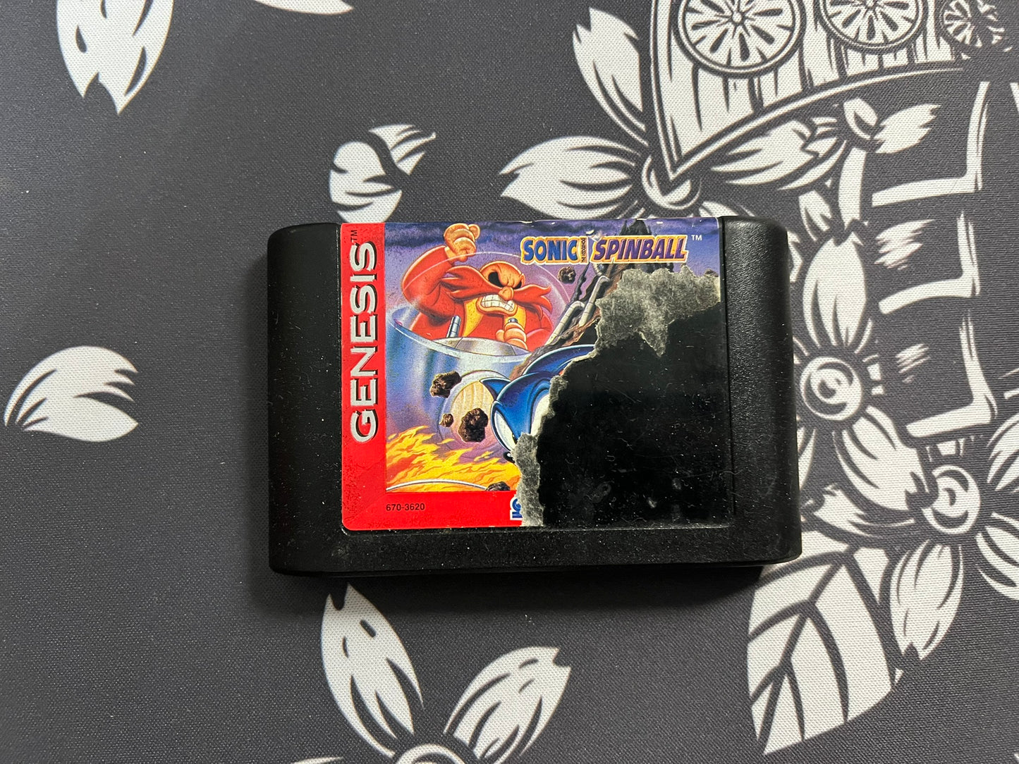 Sonic Spinball Sega Genesis