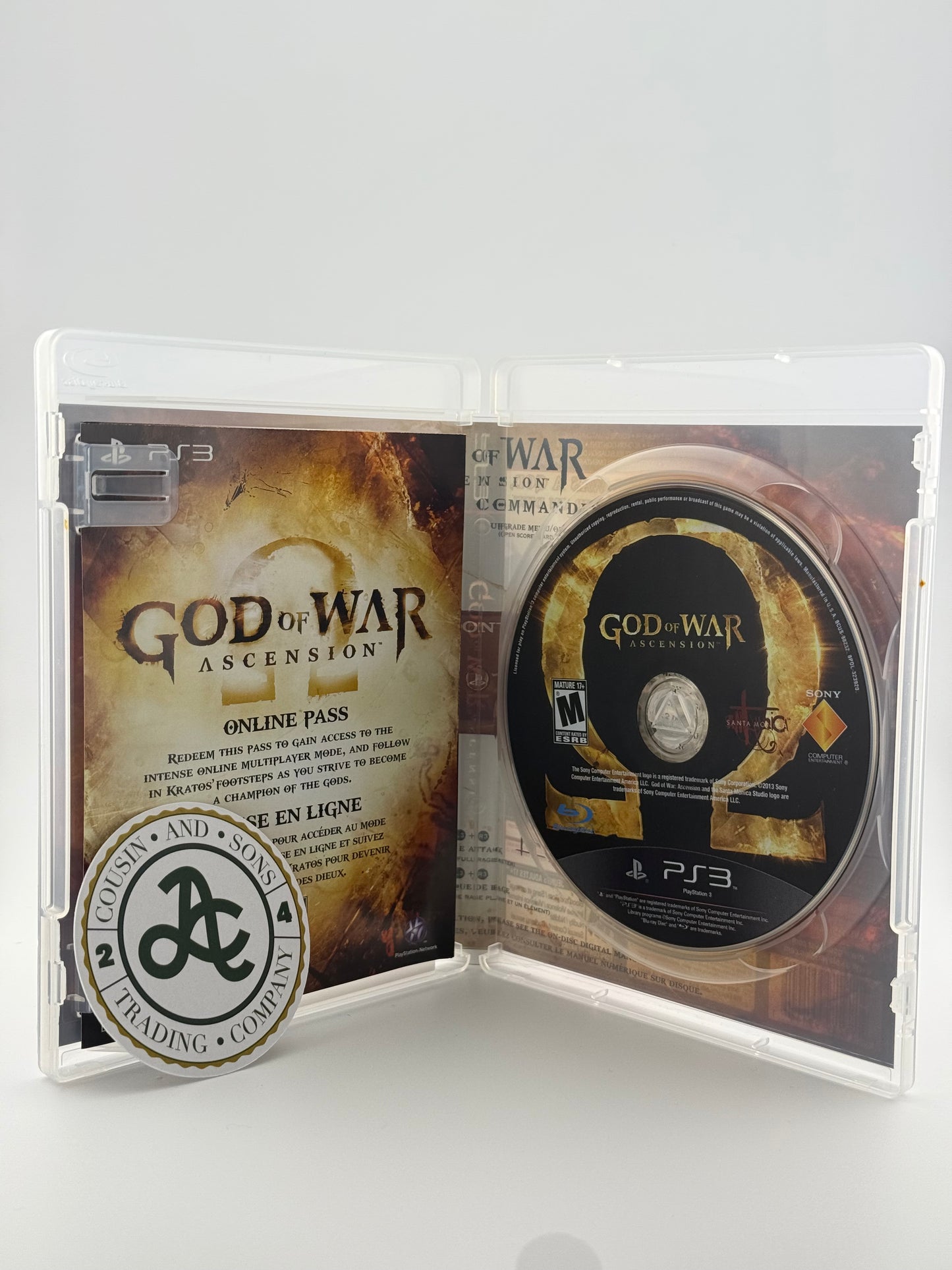 God of War Ascension PS3 CIB