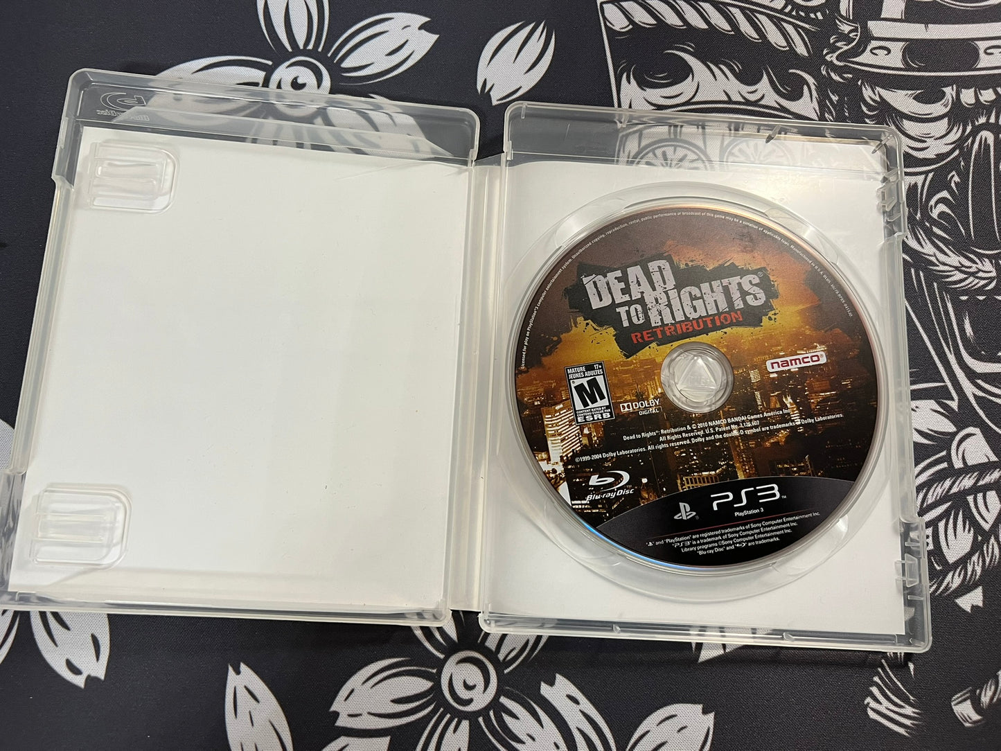 Dead to Rights: Retribution (PlayStation 3, 2010) PS3 No Manual Tested