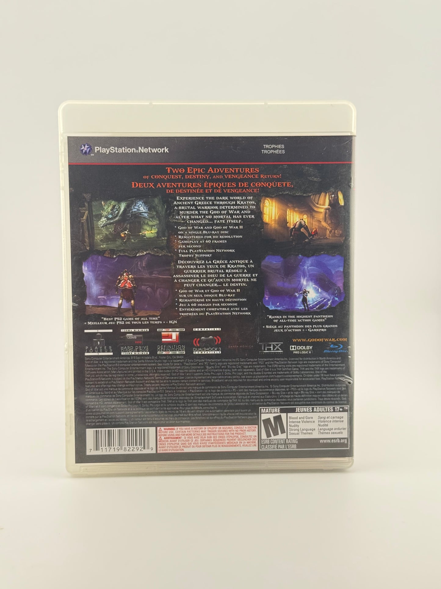 God of War Collection PS3 CIB