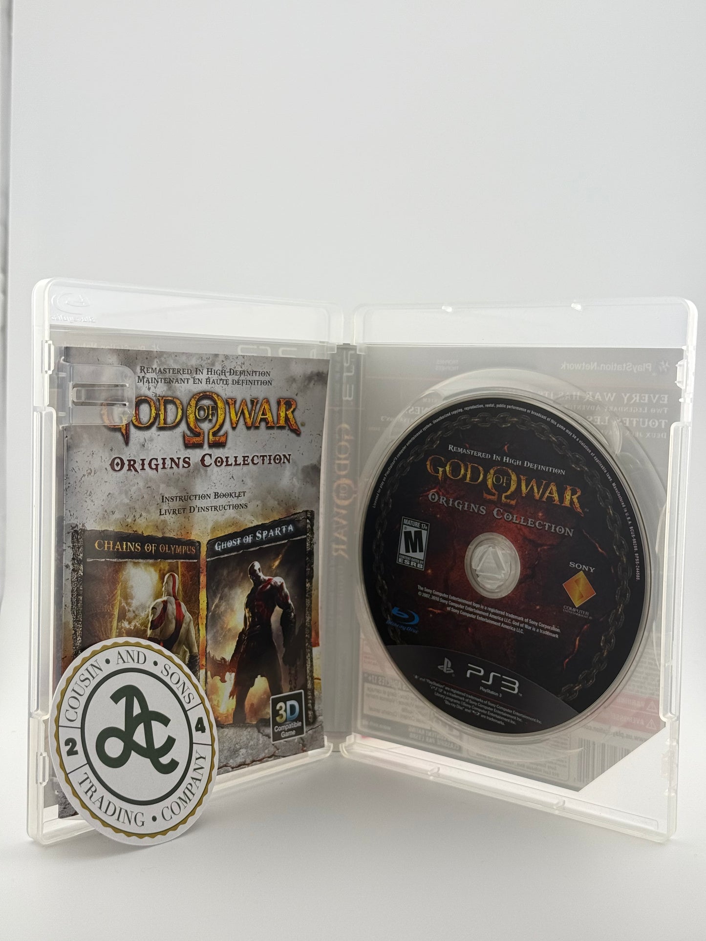 God of War Origins Collection PS3 CIB