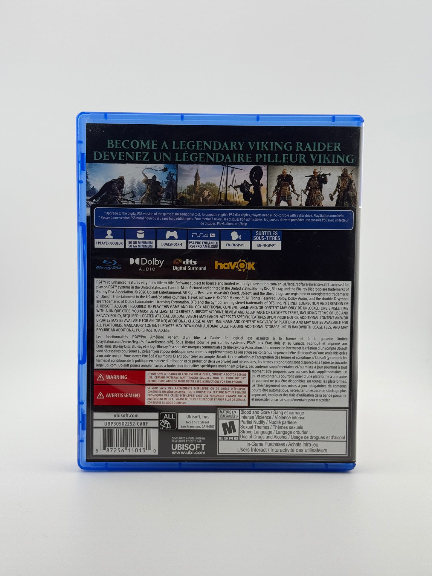 Assassins Creed Valhalla PS4 CIB