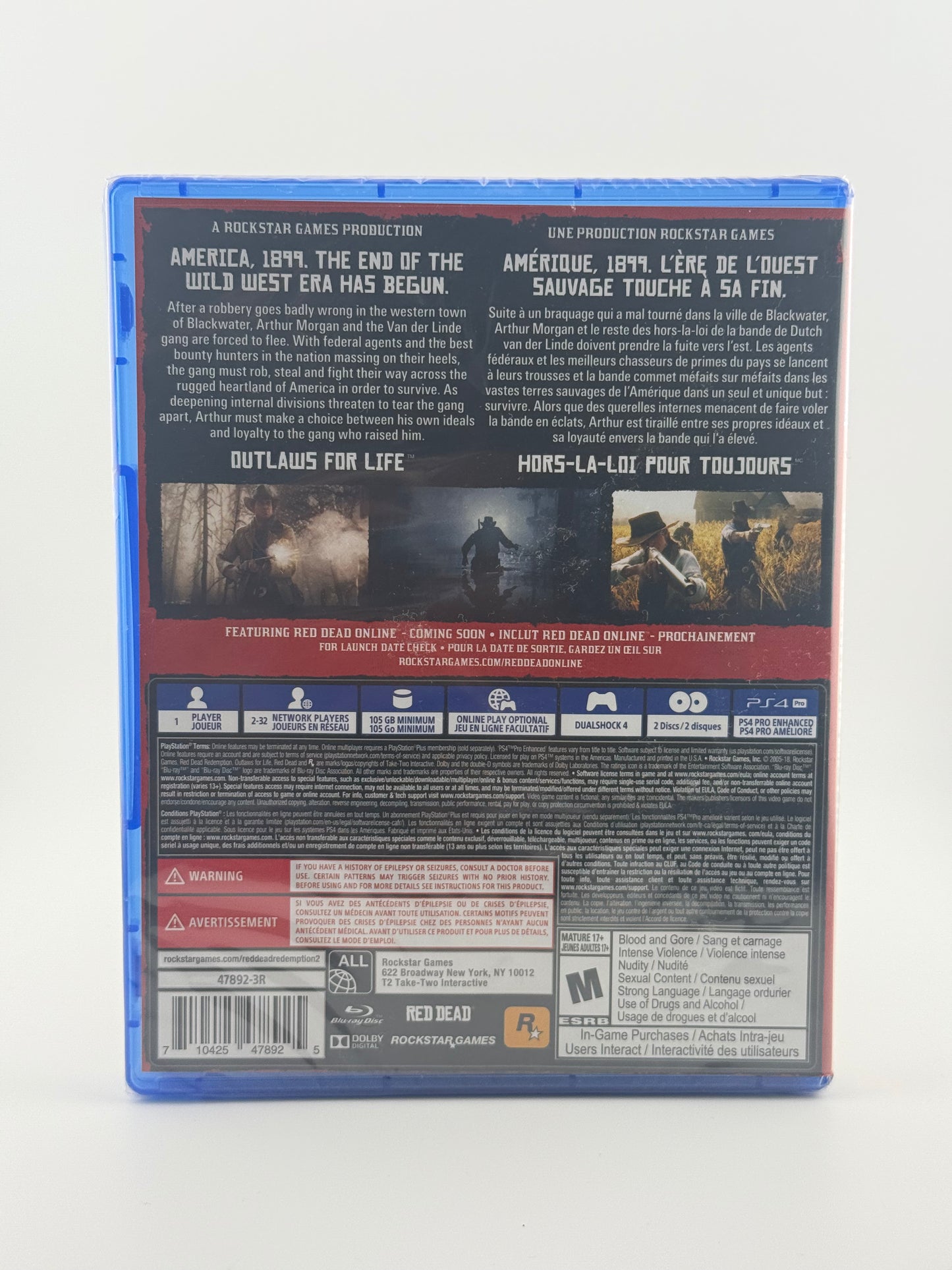 Red Dead Redemption 2 PS4 BNIB