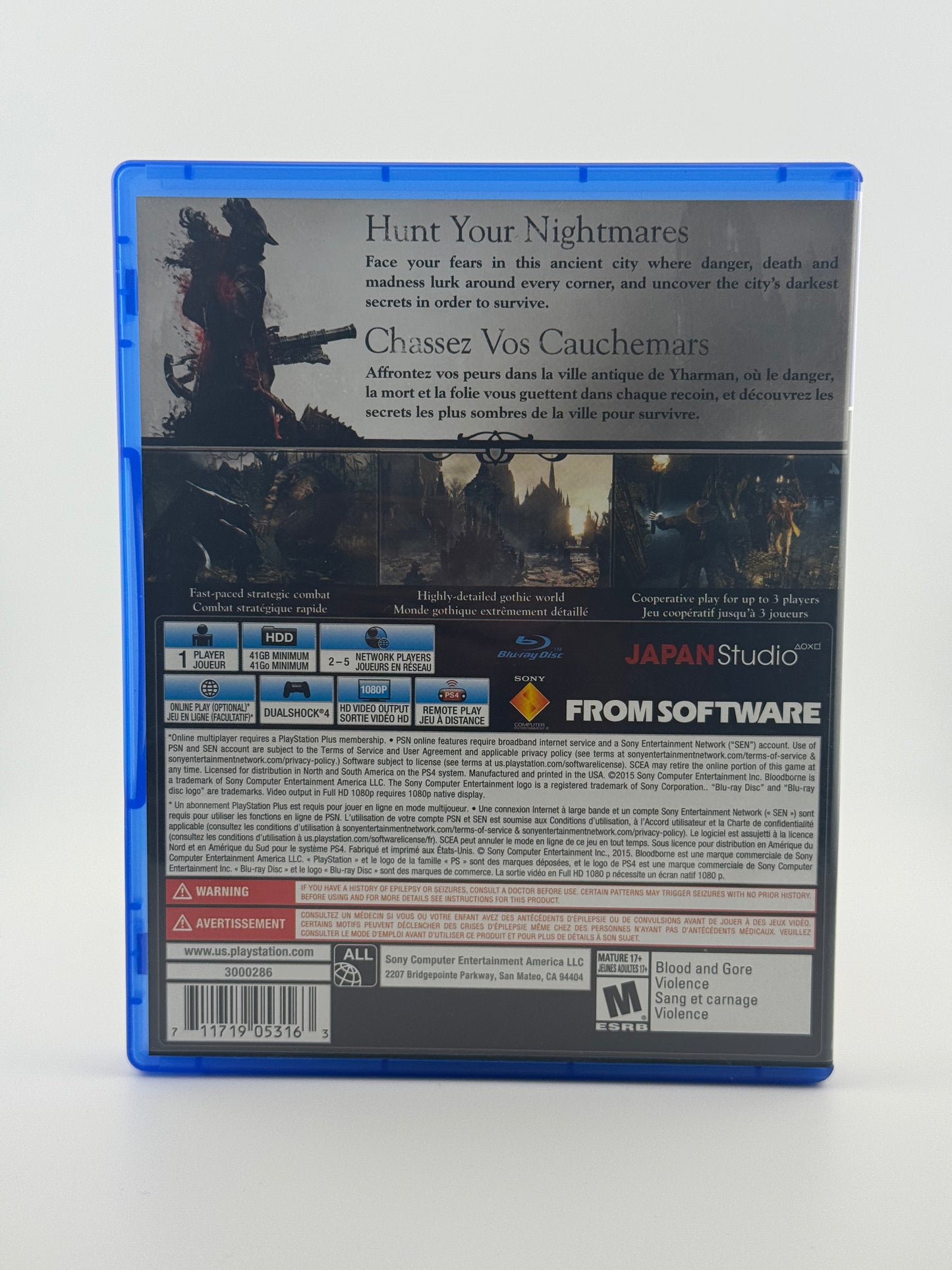Bloodborne PS4 CIB