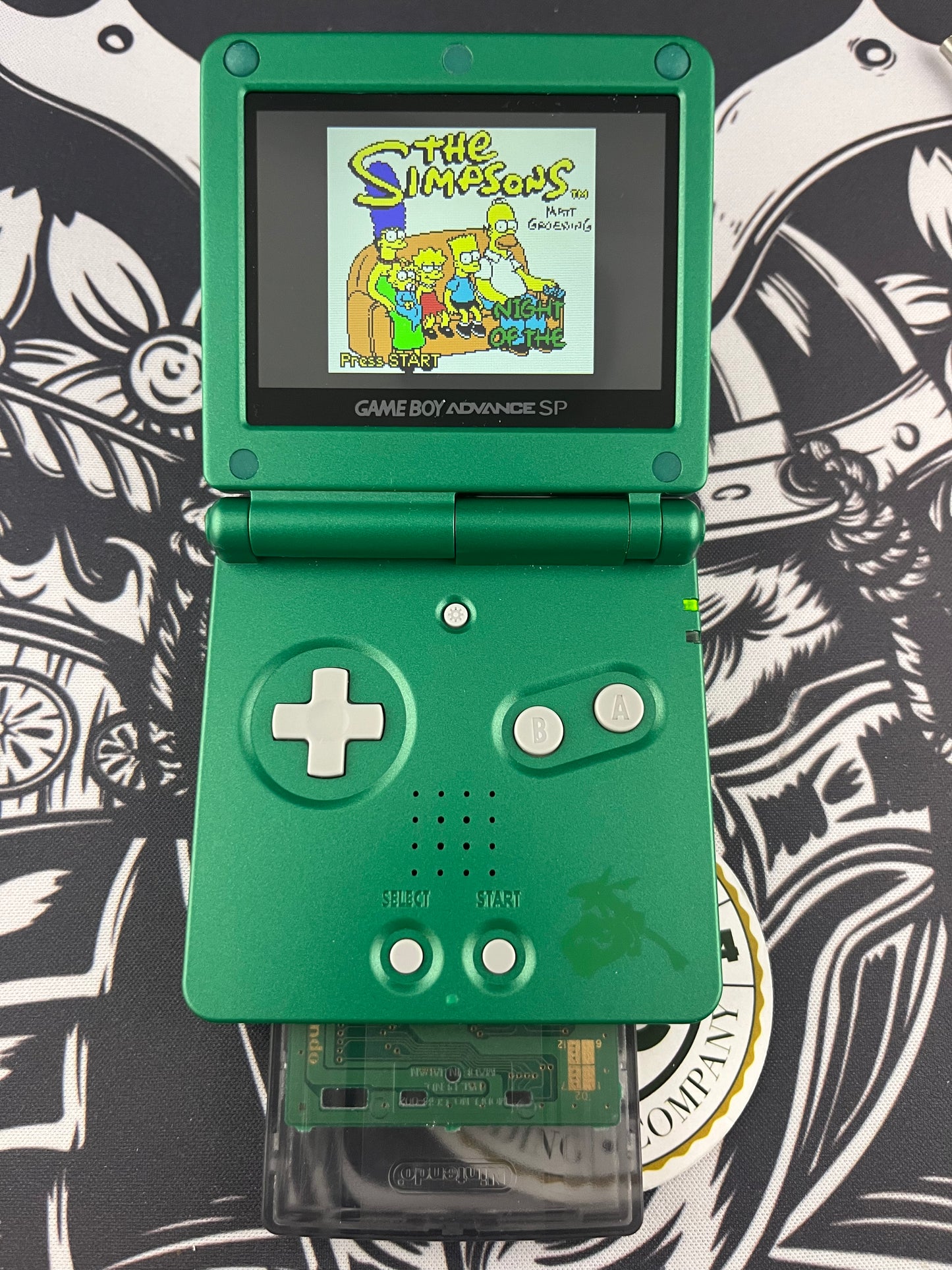 Simpsons Night of Living Treehouse GBC Loose