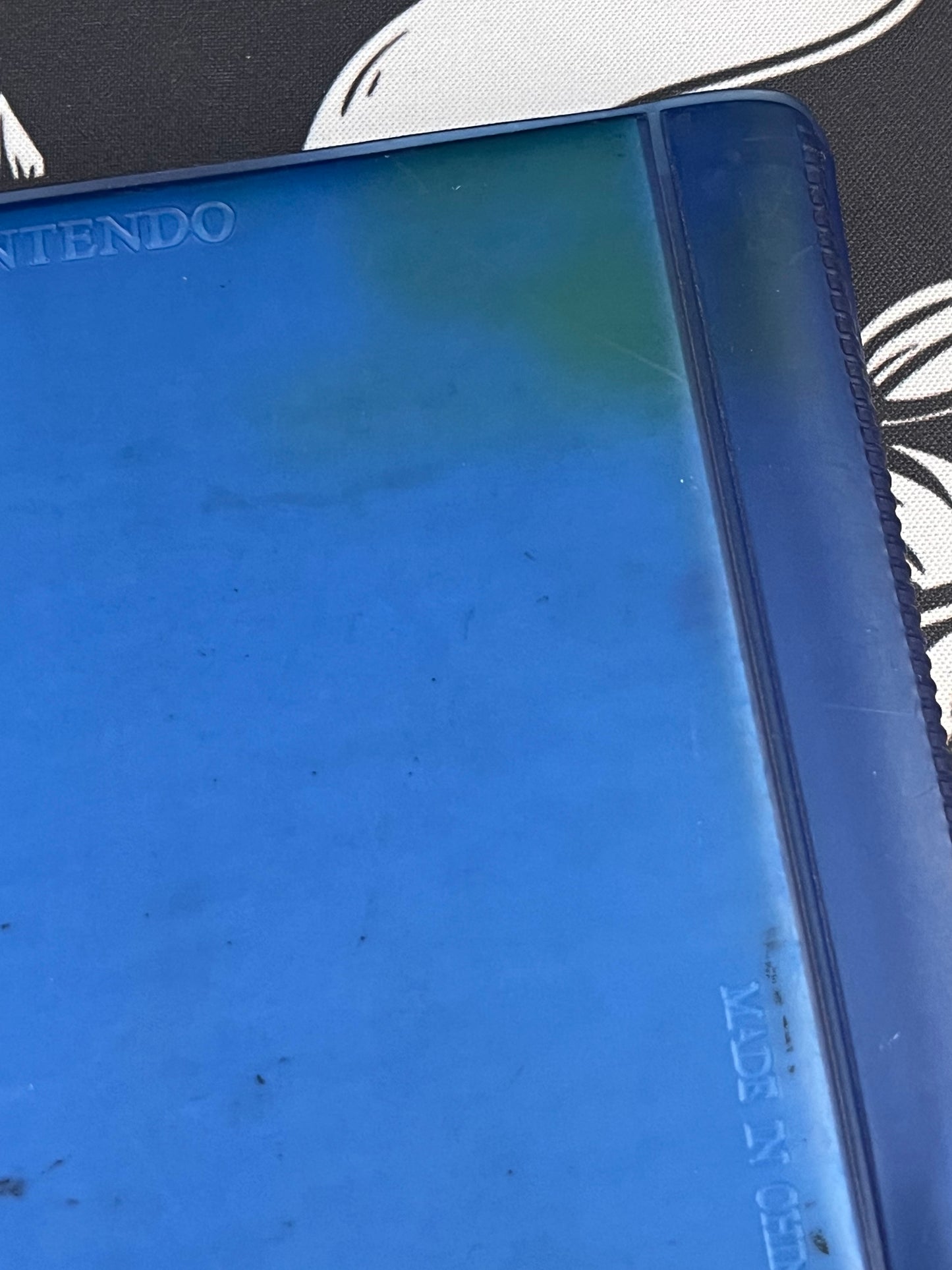 Blue OEM Nintendo Gameboy Cartridge Book Holder Case Folio Binder Holds 16 (broken latch)