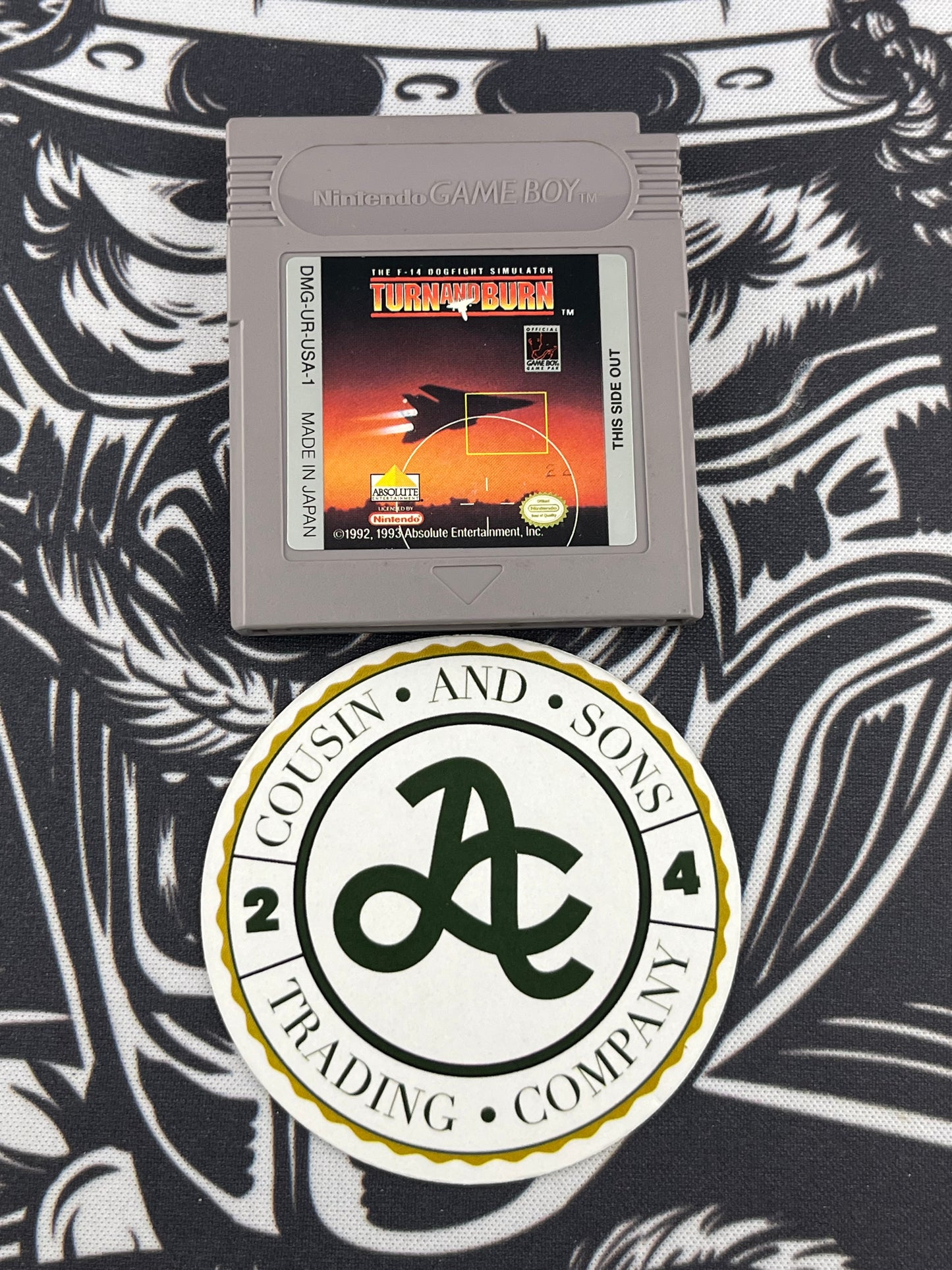 Turn And Burn The F-14 Dogfight Simulator GameBoy (loose)
