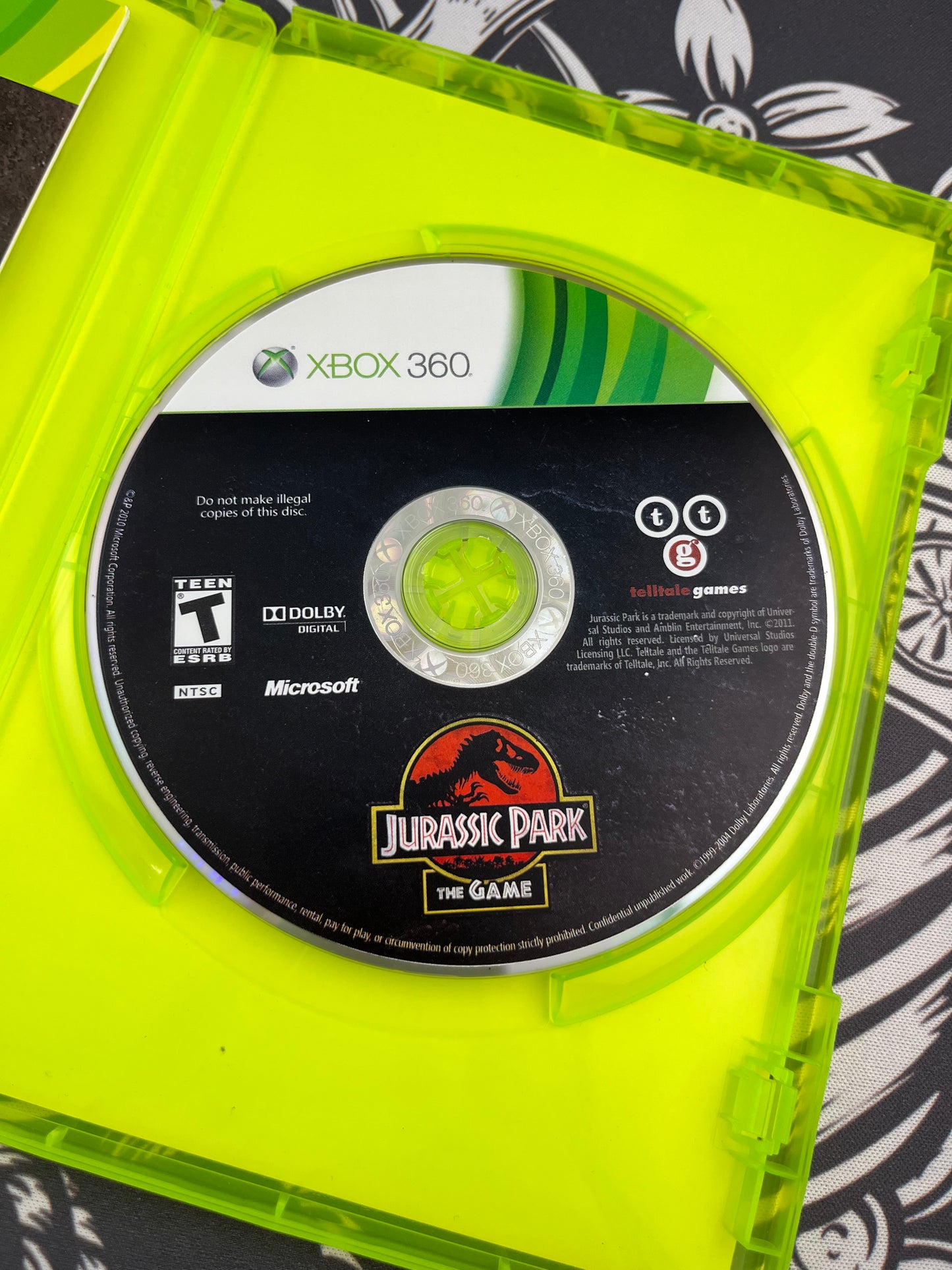 Jurassic Park: The Game Xbox 360