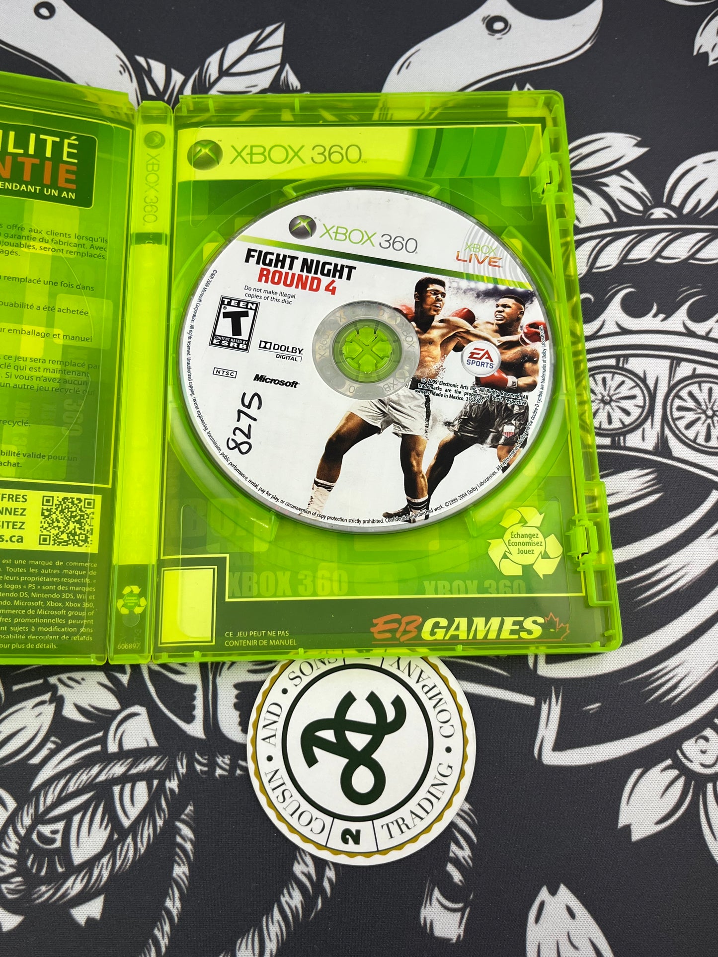 Fight Night Round 4 Xbox 360 (Loose)