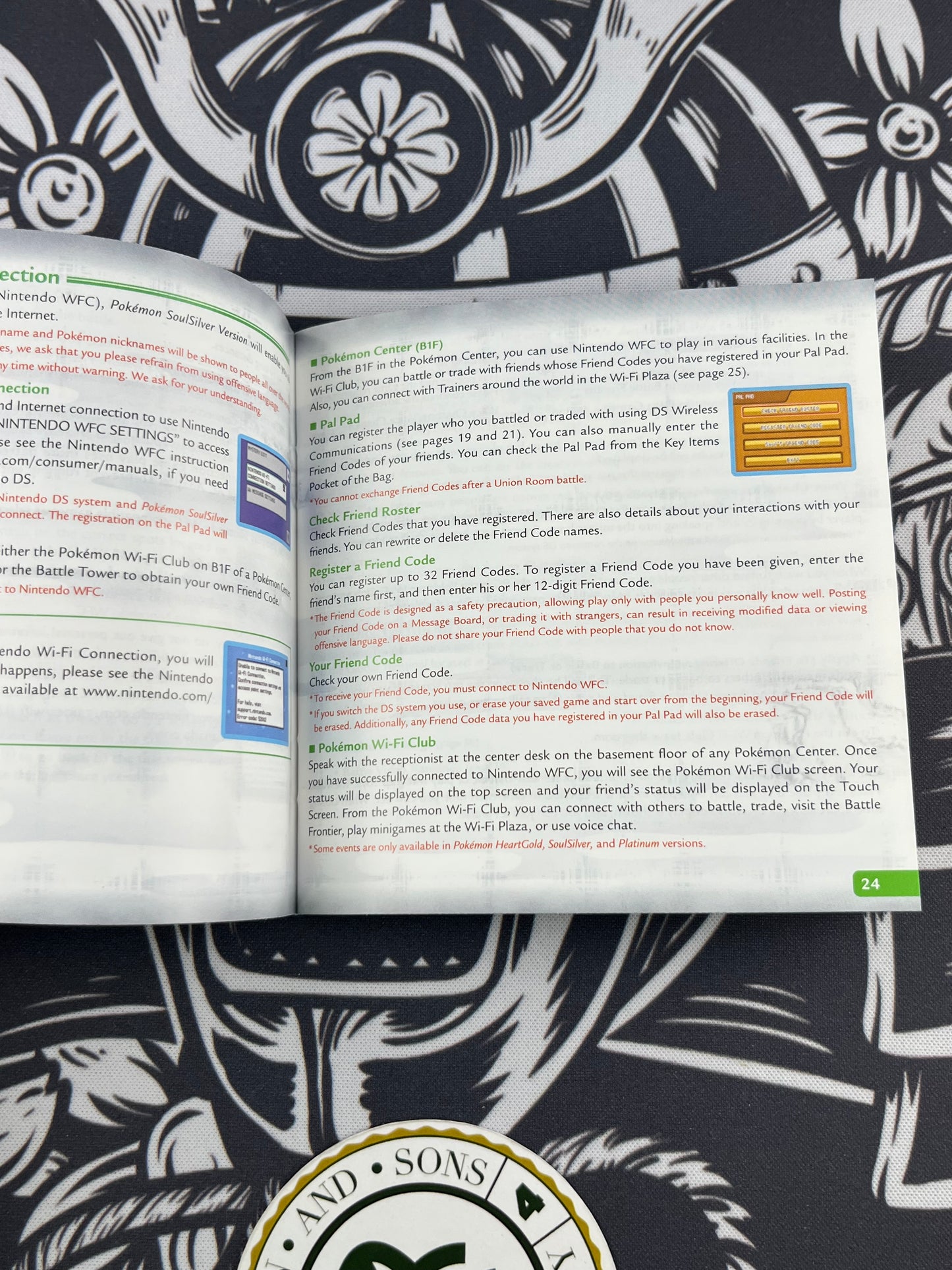 Pokémon Soul Silver Good Manual