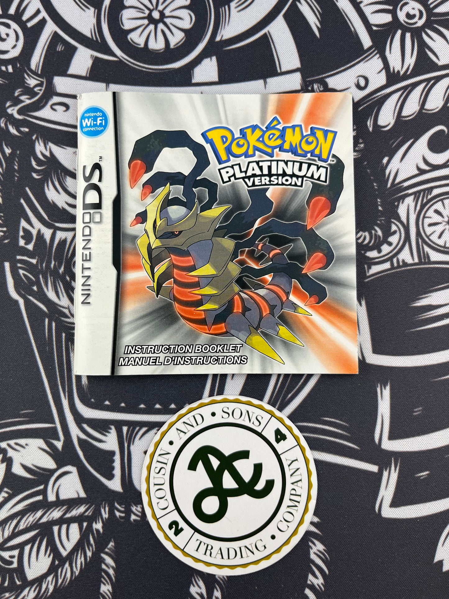 Pokémon Platinum Manual Only