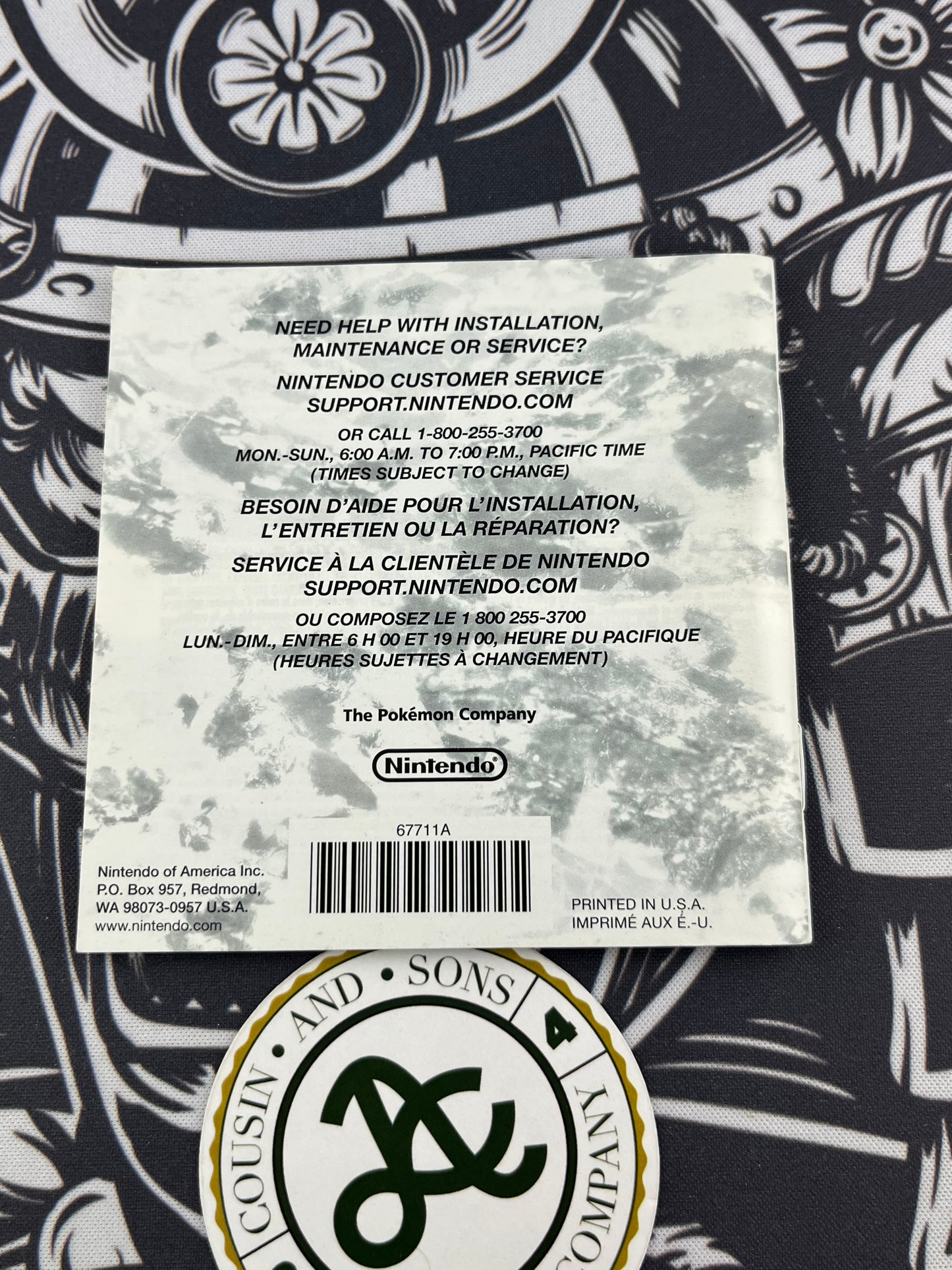 Pokémon Platinum Manual Only