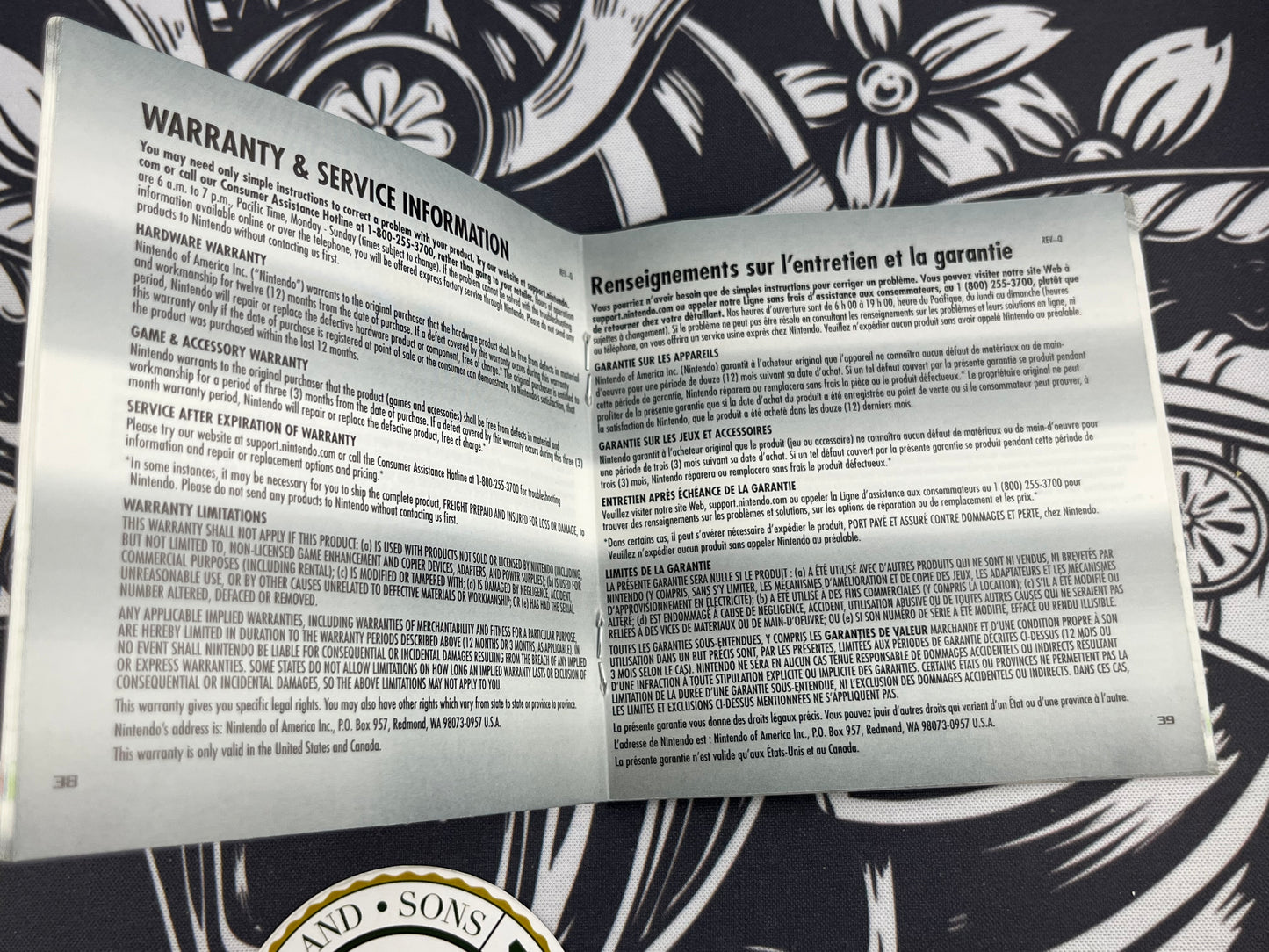 Pokémon Platinum Manual Only