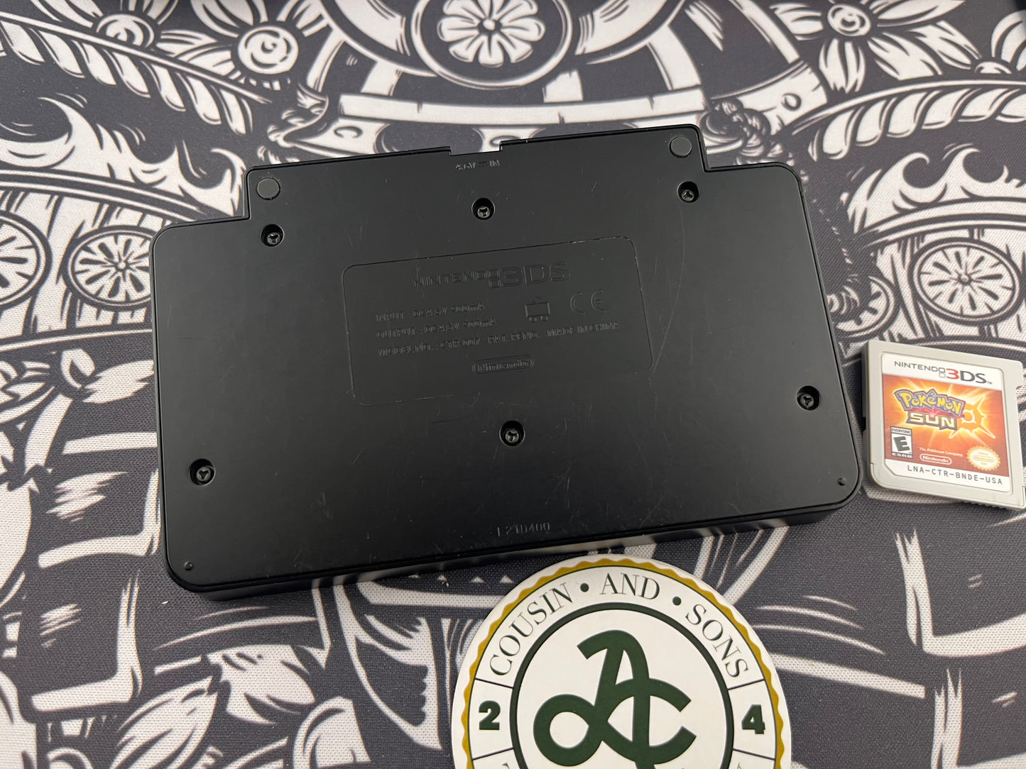 Black 3DS XL With 2 games