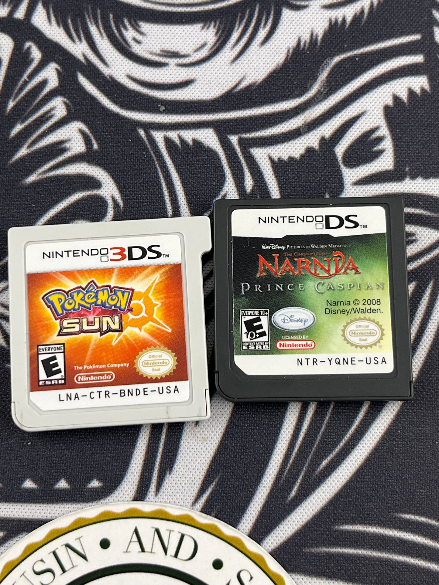 Black 3DS XL With 2 games